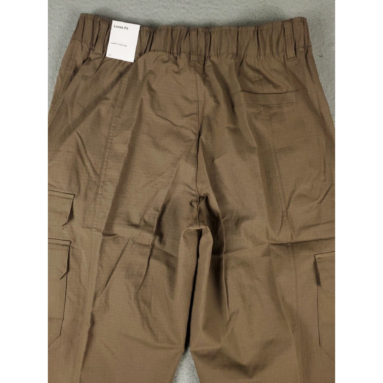 Jordan Brand Jordan Cargo Pants Womens Size Large Brown Elastic Waist Baggy Outdoor Workwear Size 36" / US 14 / IT 50 - 7 Thumbnail