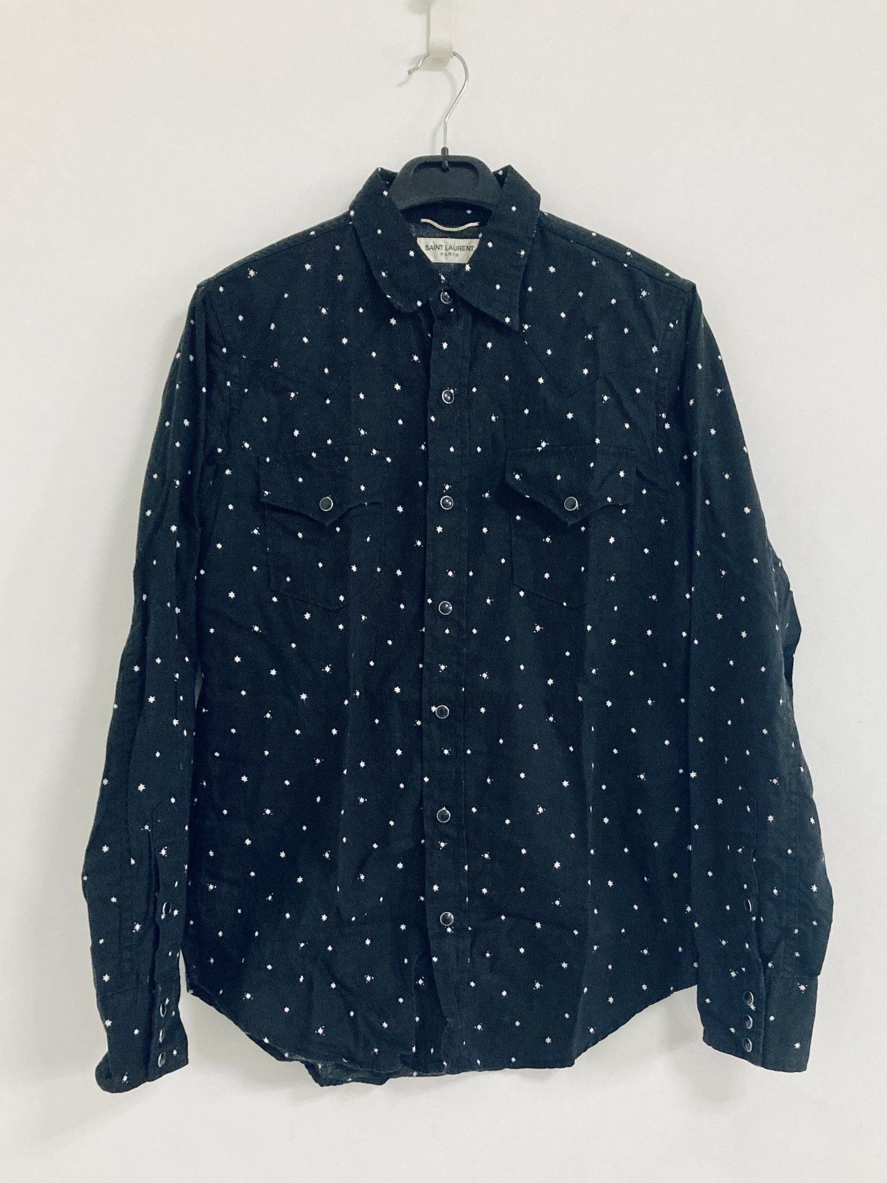 Saint Laurent Paris SAINT LAURENT BY HEDI SLIMANE 16SS RUNWAY WESTERN SHIRT Size US S / EU 44-46 / 1 - 3 Thumbnail