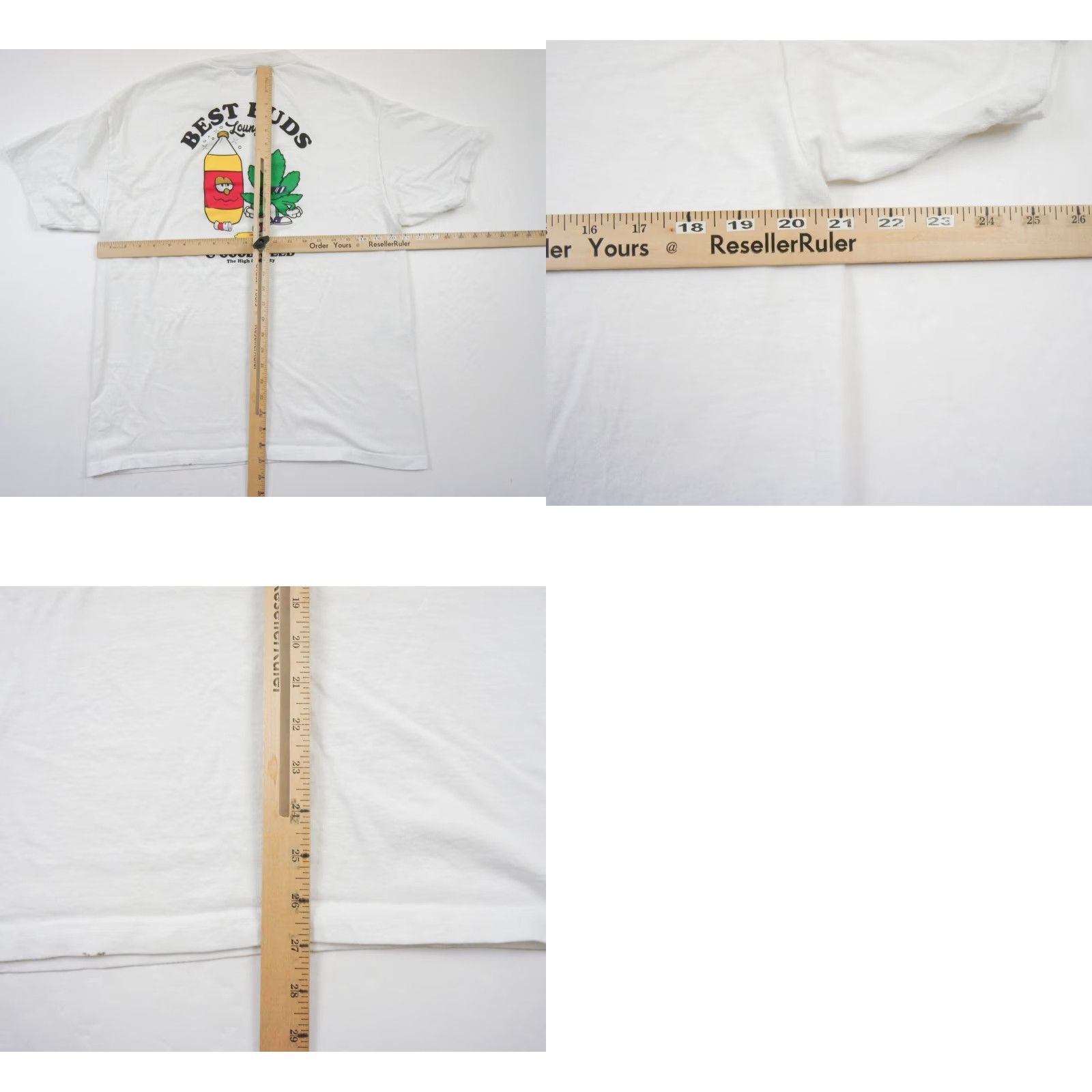 Vintage VINTAGE The High & Mighty Shirt Mens Large White Crewneck Short Sleeve T-Shirt All Seasons Mens Size US L / EU 52-54 / 3 - 8 Thumbnail