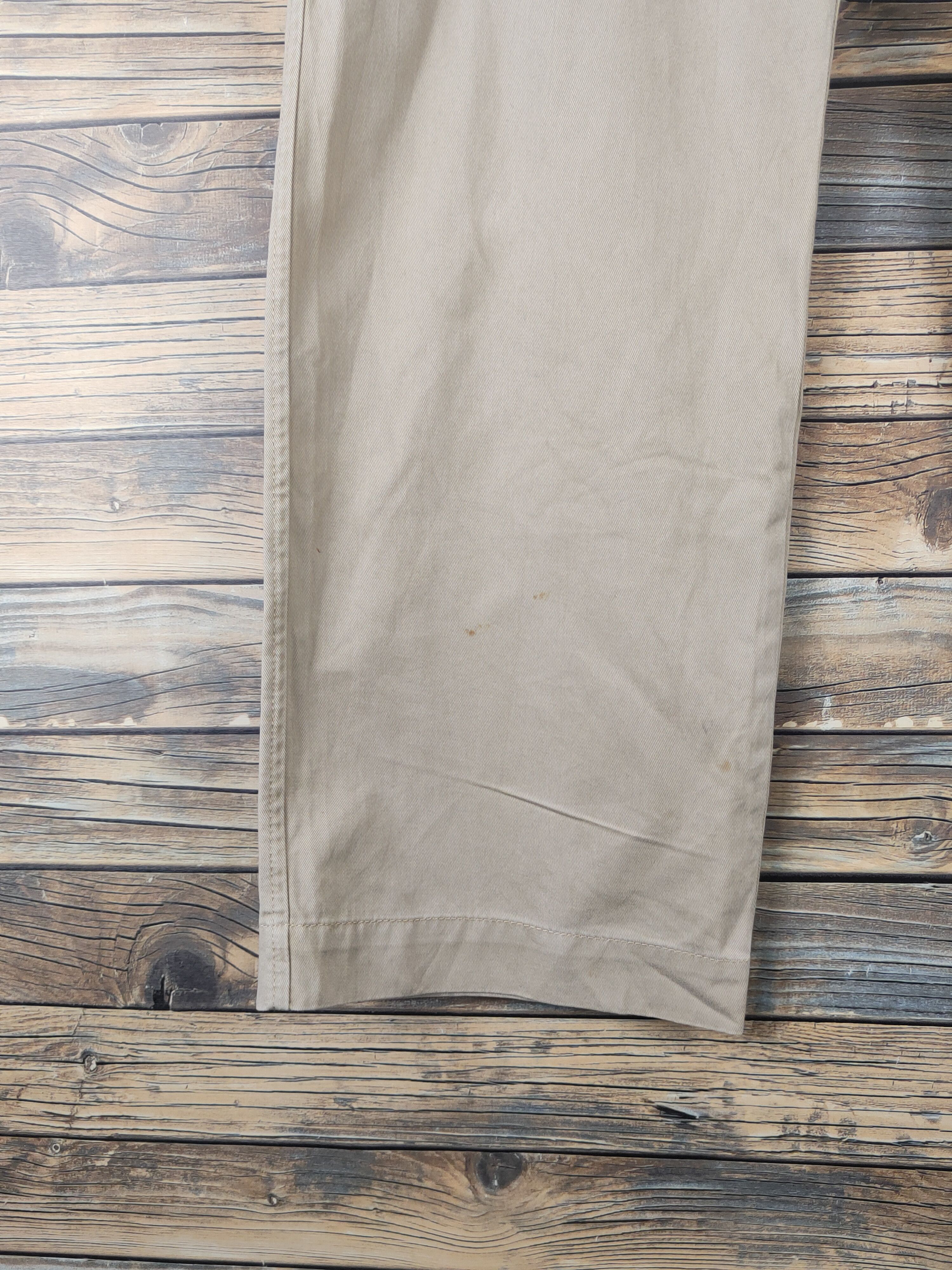 Japanese Brand D Eddie Bauer Beige Multipocket Tactical Cargo Pants #1641 Size US 36 / EU 52 - 4 Thumbnail