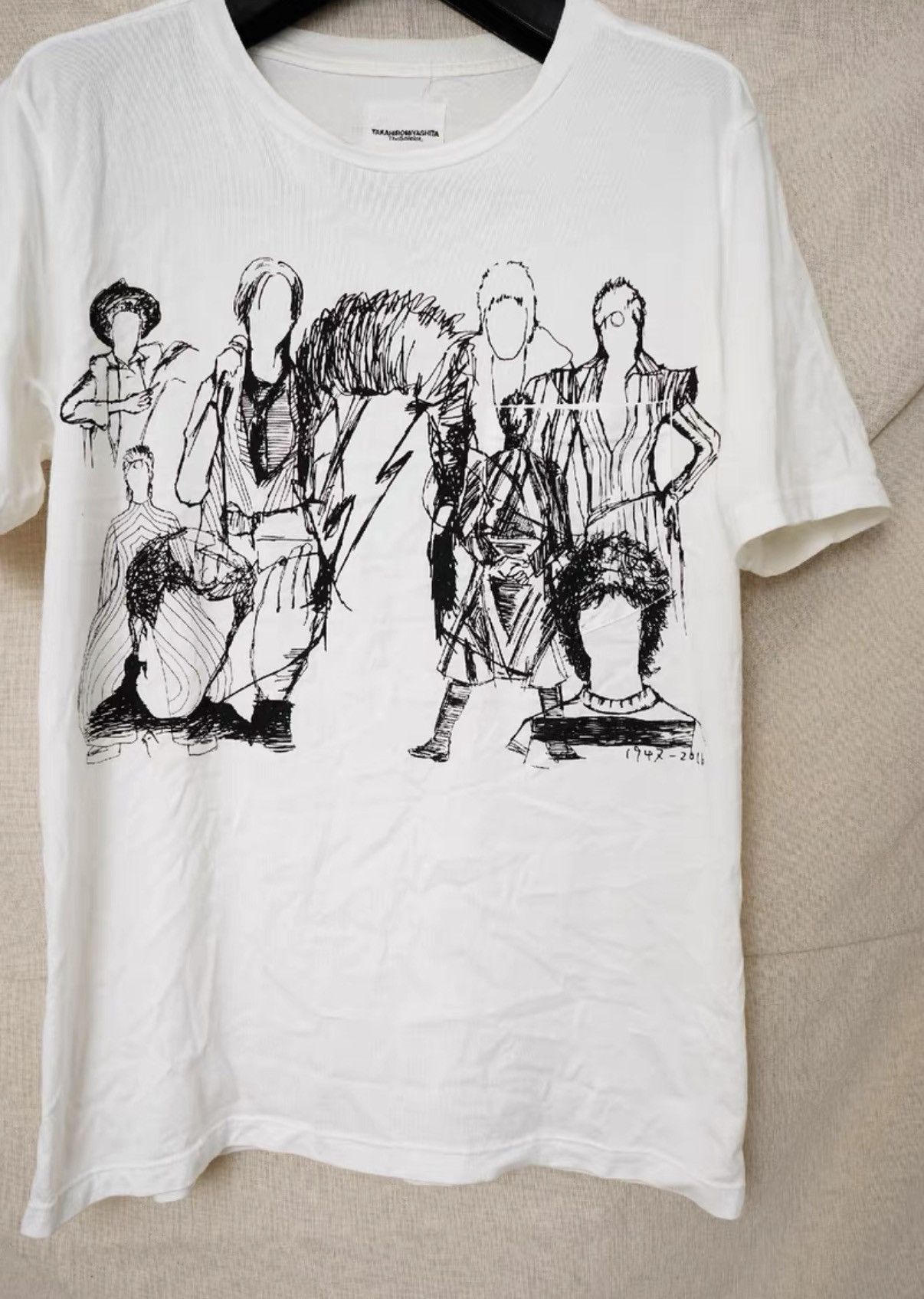 Takahiromiyashita The Soloist. The Soloist David Bowie Short Sleeve T-shirt Size US M / EU 48-50 / 2 - 3 Thumbnail