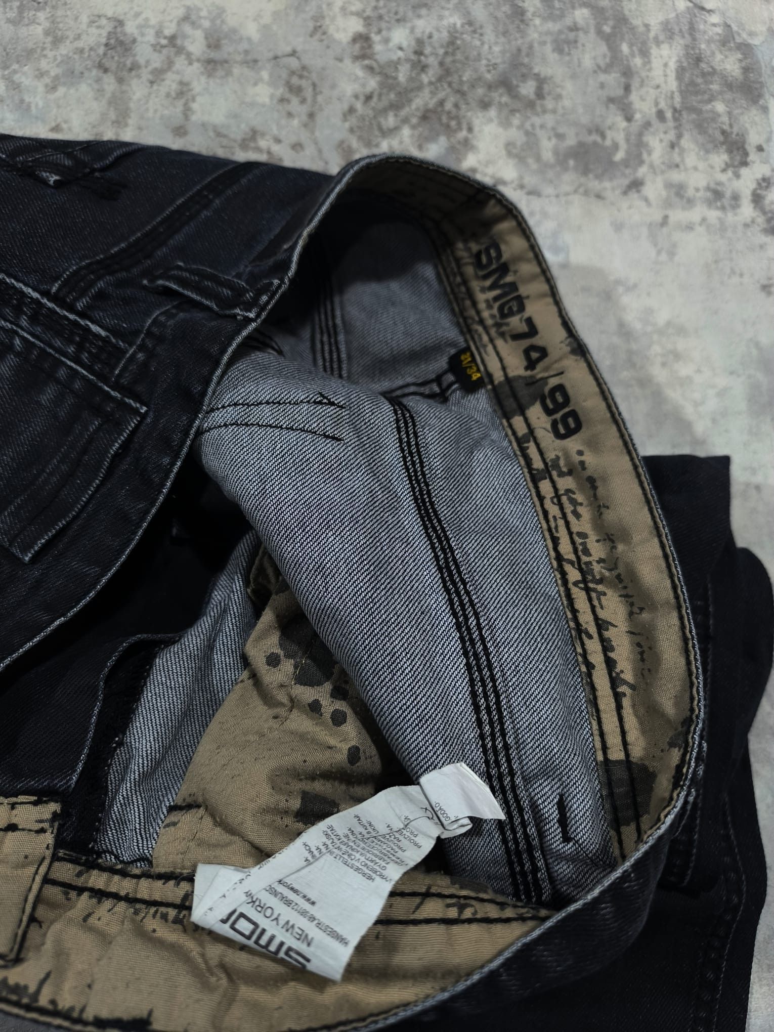 Other vtg rick owens waxy hedi slimane type jeans Size US 31 - 5 Thumbnail
