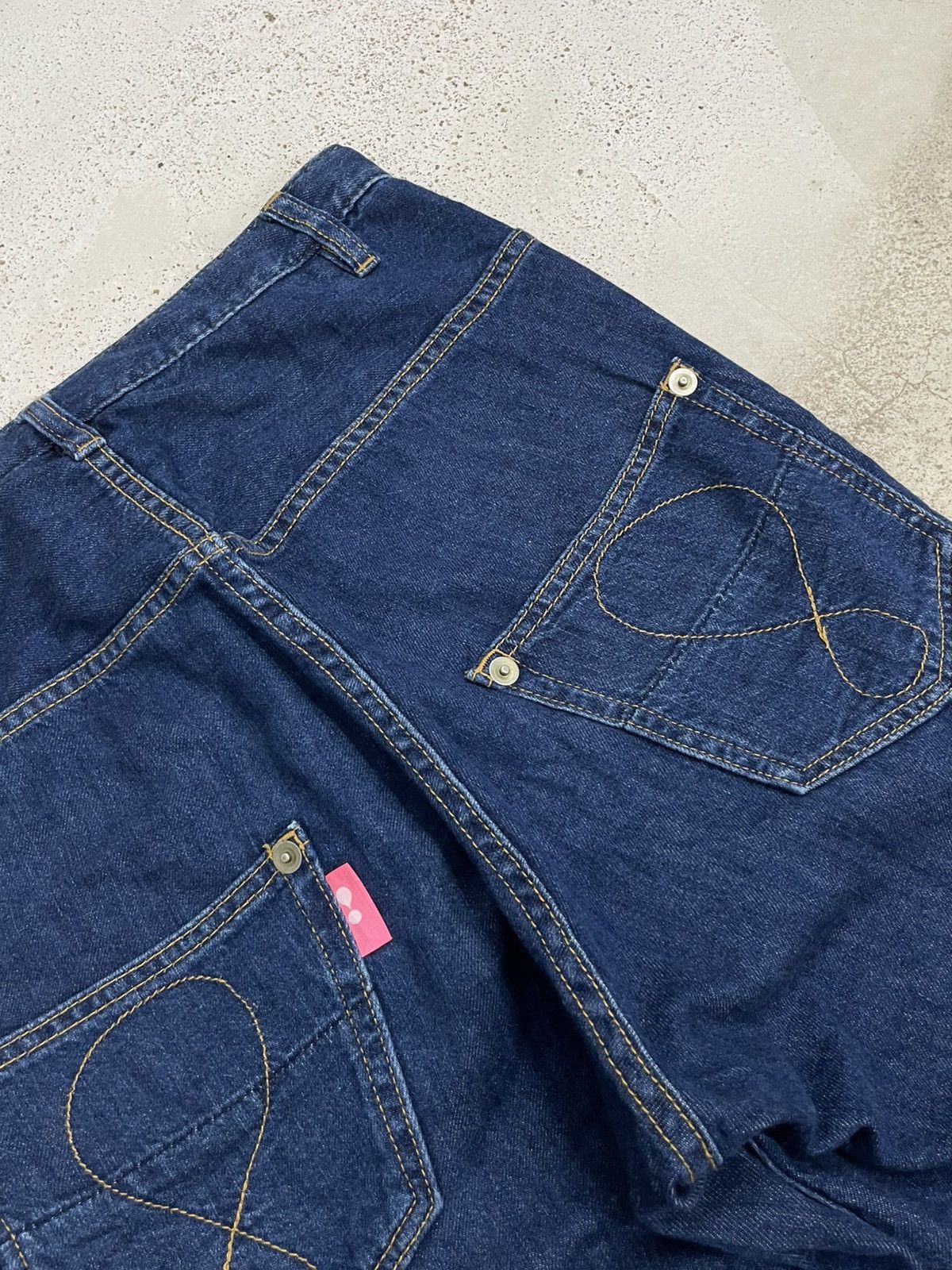 mercibeaucoup Mercibeaucoup Jevous Enprie Drop Crotch Dark Denim Size US 29 - 14 Thumbnail