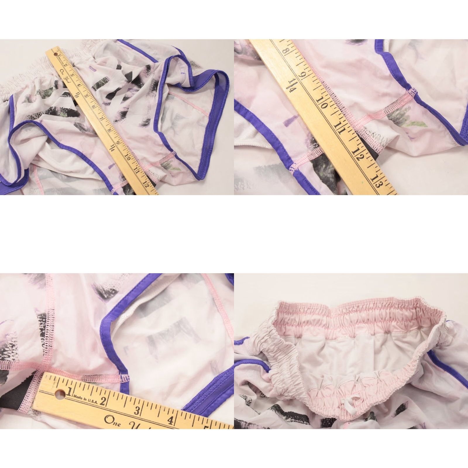 Lululemon Lululemon Run Super Squad Shorts 8 Sunset Stripe Blush Quartz Pink Purple Sunset Stripe Blush Quartz Pink Purple Ladies Black? Size 30" / US 8 / IT 44 - 9 Thumbnail