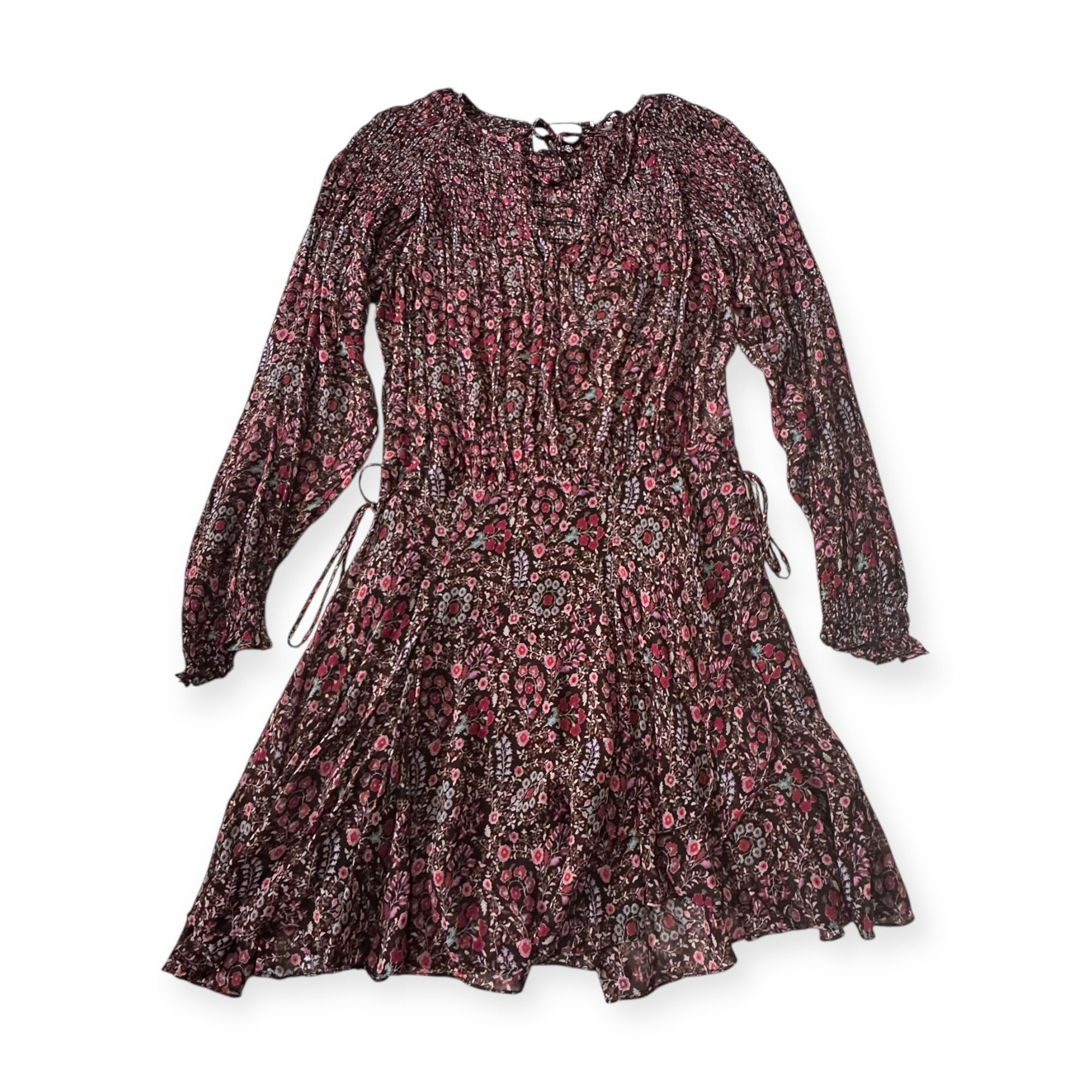 Isabel Marant Etoile Isabel Marant Étoile Noanne Floral Mini Dress Brown FR 34 NW Size XS / US 0-2 / IT 36-38 - 5 Thumbnail