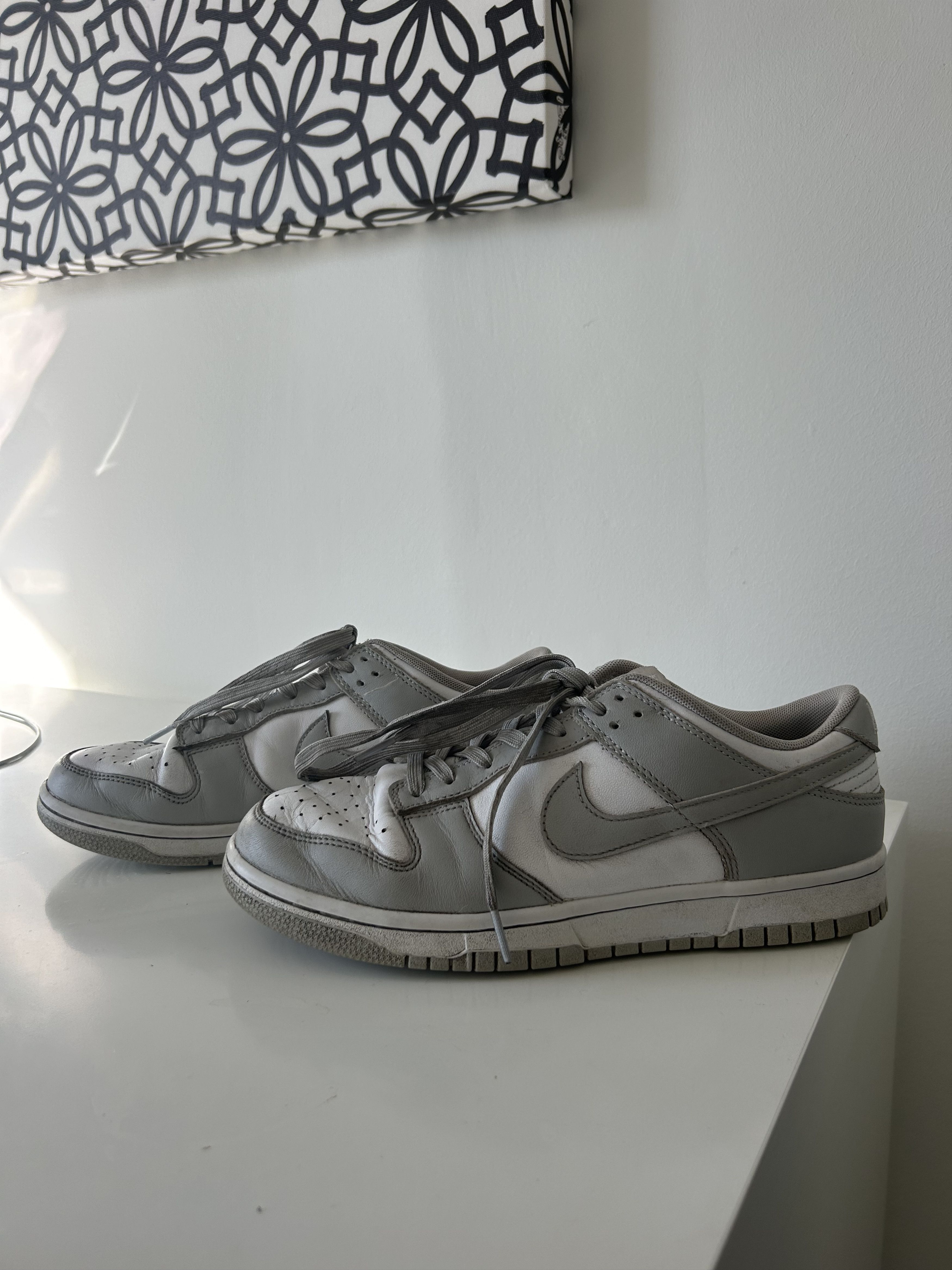 Nike Nike grey fog dunk low Size US 7 / IT 37 - 1 Thumbnail