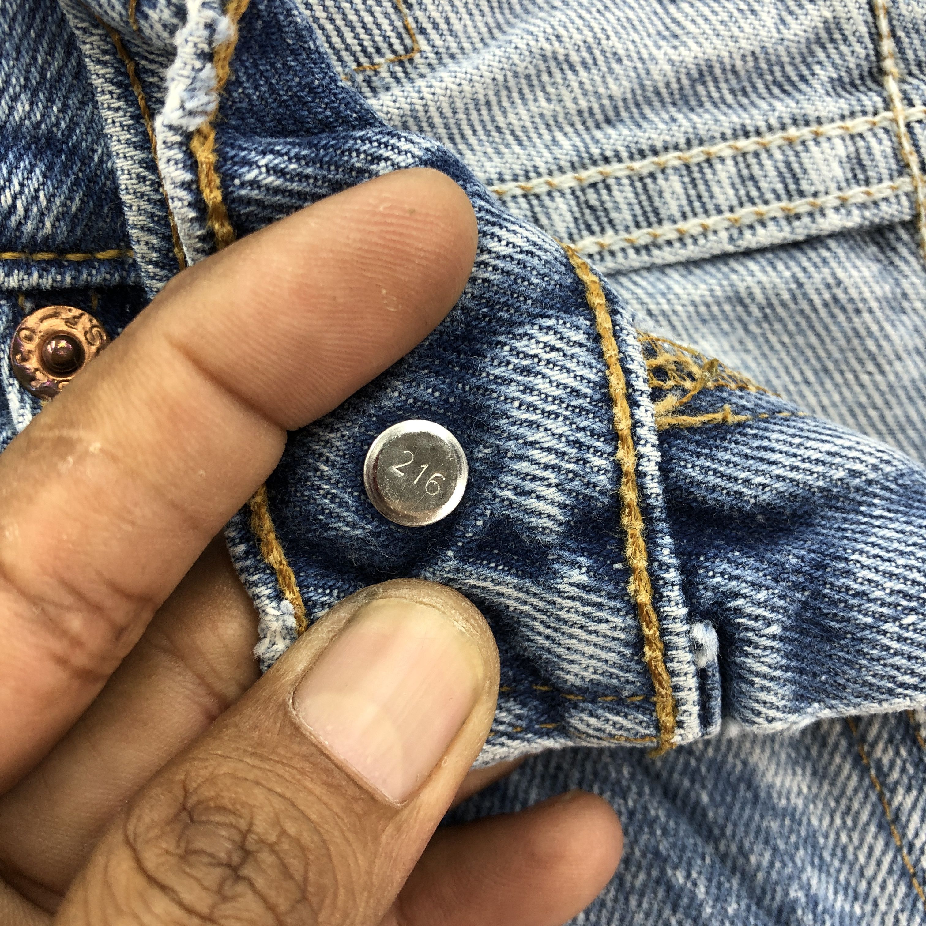 Levi's Vintage Levis Stonewash Jeans Levi's 516 Faded Ripped Denim Size US 30 / EU 46 - 7 Thumbnail