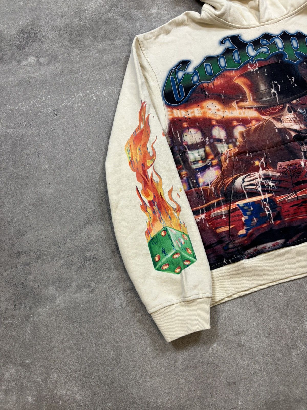 Godspeed Godspeed Lifes a Gamble Hoodie, Bone Size US XL / EU 56 / 4 - 4 Thumbnail