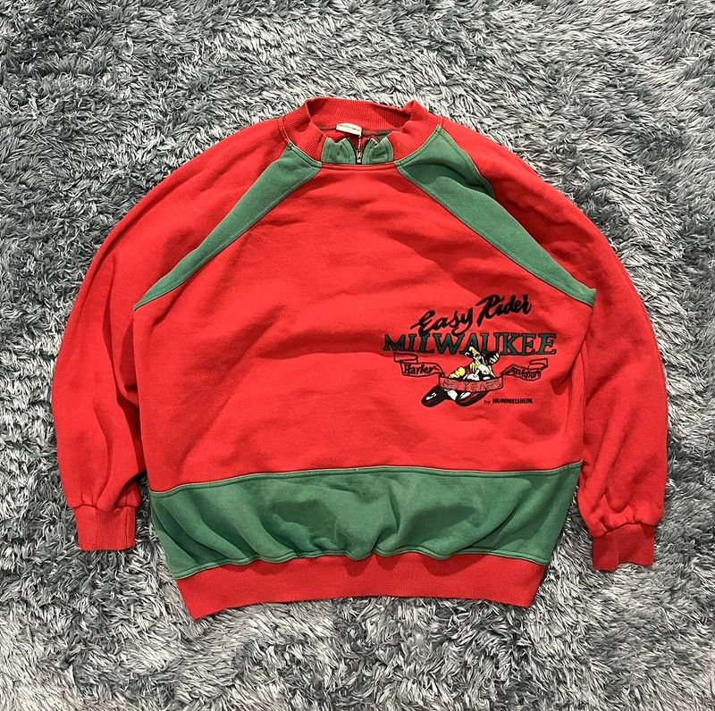 Vintage Genuine Vintage Sweatshirt Harley Davidson 90s Size US L / EU 52-54 / 3 - 2 Thumbnail