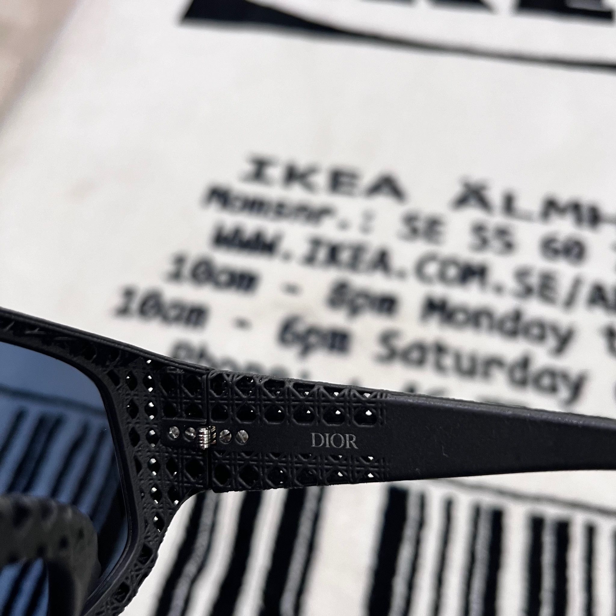 Dior Dior3D M1U Mask 3D Printed Shield Sunglasses Size ONE SIZE - 9 Thumbnail