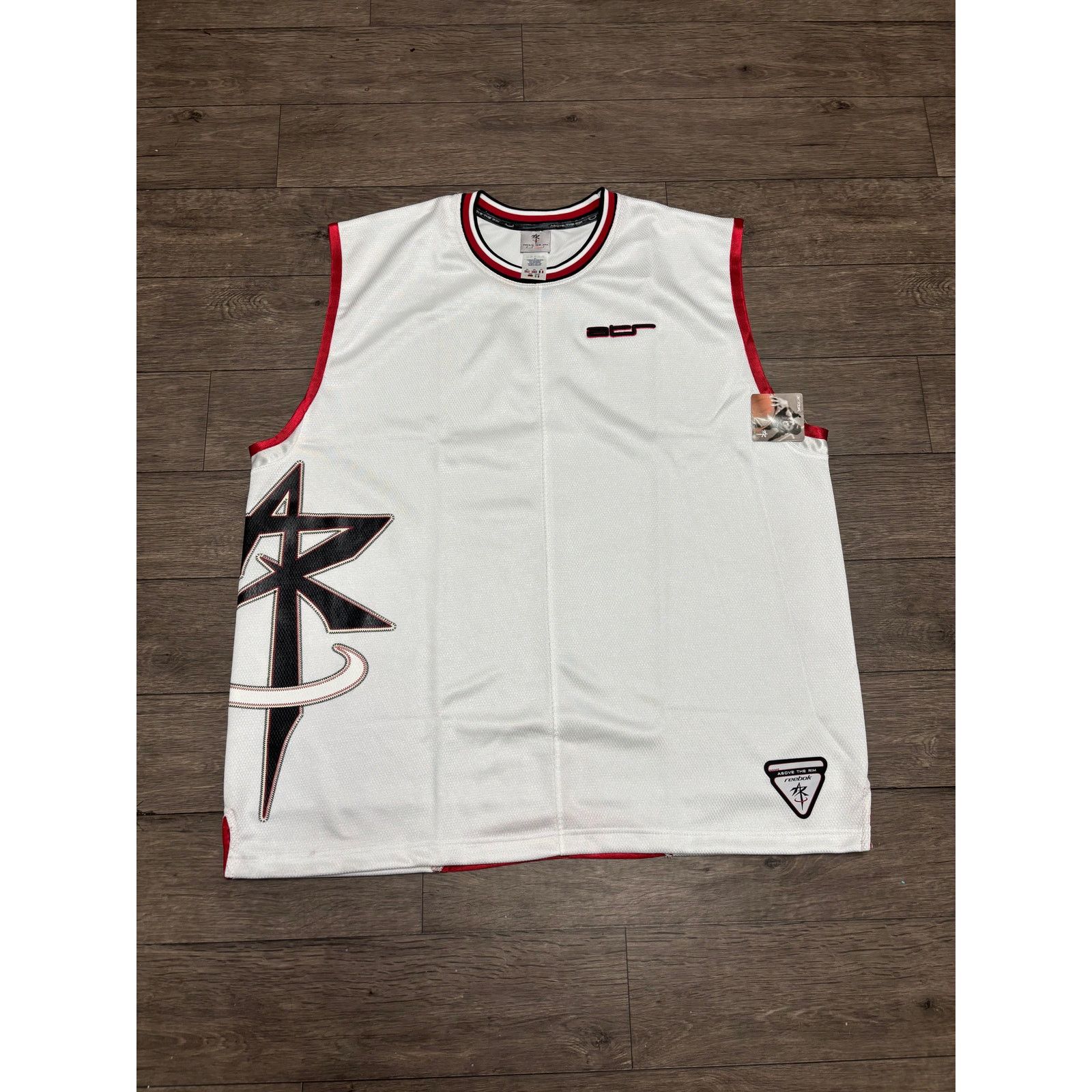 Reebok × Vintage NWT Vintage Reebok White Above the Rim Tank Shirt Sz 3XL Size US XXL / EU 58 / 5 - 1 Thumbnail