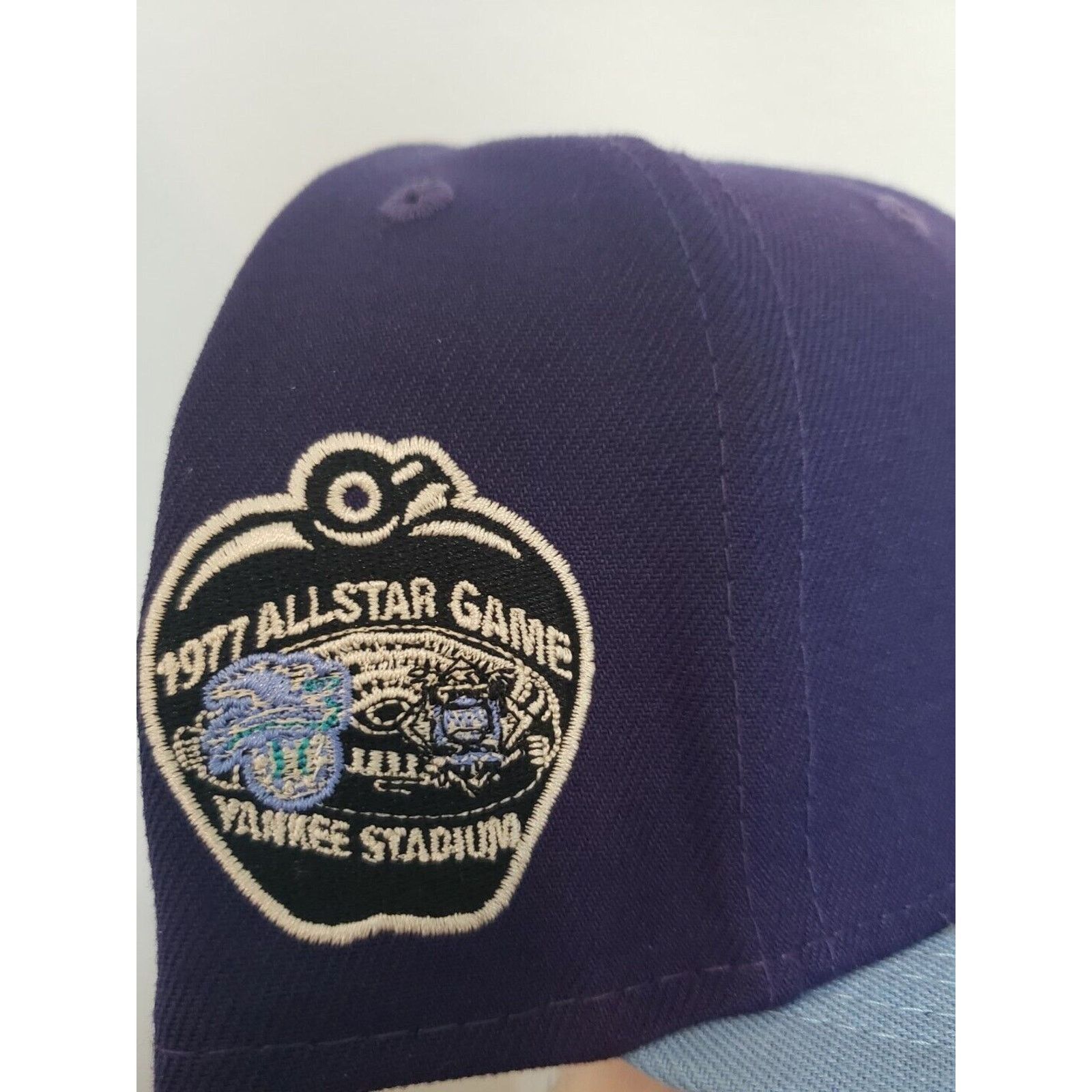 New Era New York Yankees Hat 1977 ASG 5950 Size 7 3/4 Purple New Era Size ONE SIZE - 3 Thumbnail