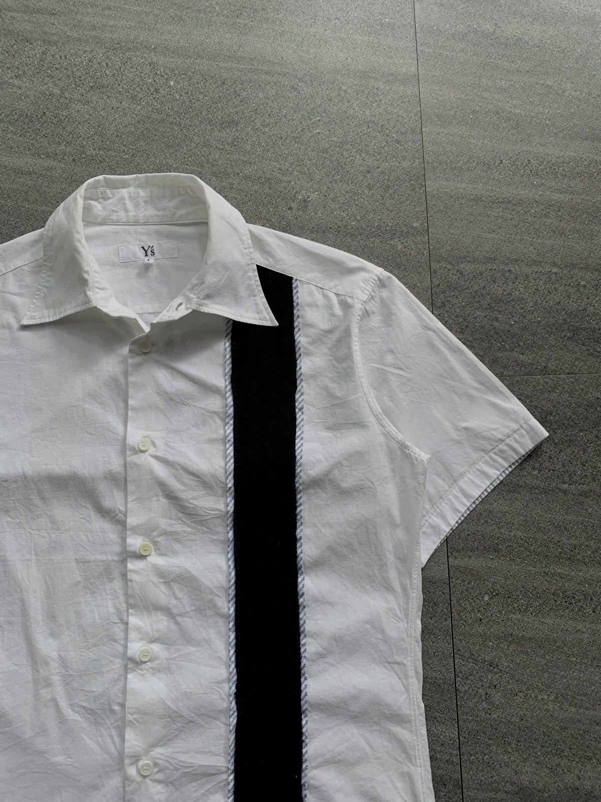 Yohji Yamamoto FREE TAX! Ys Paneled SS Shirt Size US M / EU 48-50 / 2 - 3 Thumbnail