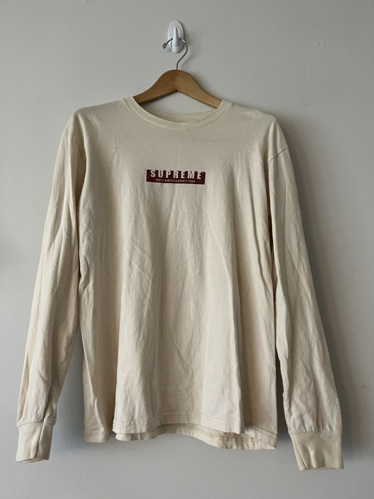 Supreme Supreme long sleeve tee Size US M / EU 48-50 / 2 - 1 Thumbnail