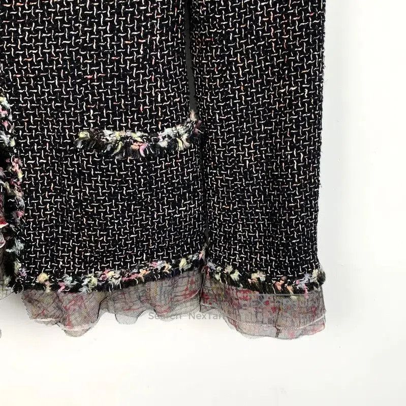 Chanel Chanel Black Women's Jacket XS . Size XS / US 0-2 / IT 36-38 - 4 Thumbnail
