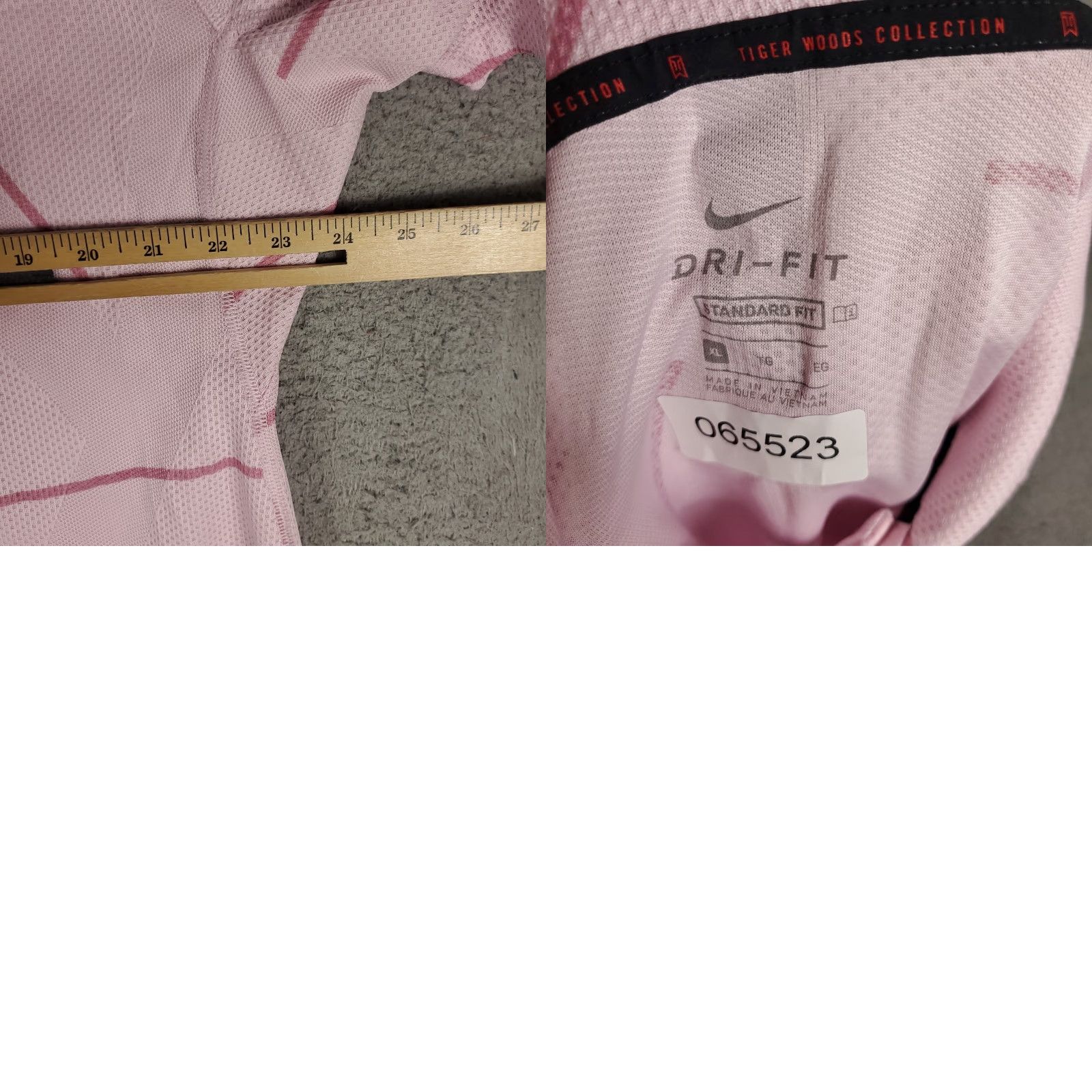 Nike Nike Polo Shirt Mens XL Pink Dri Fit Golf Short Sleeve Shirt Size US XL / EU 56 / 4 - 8 Thumbnail