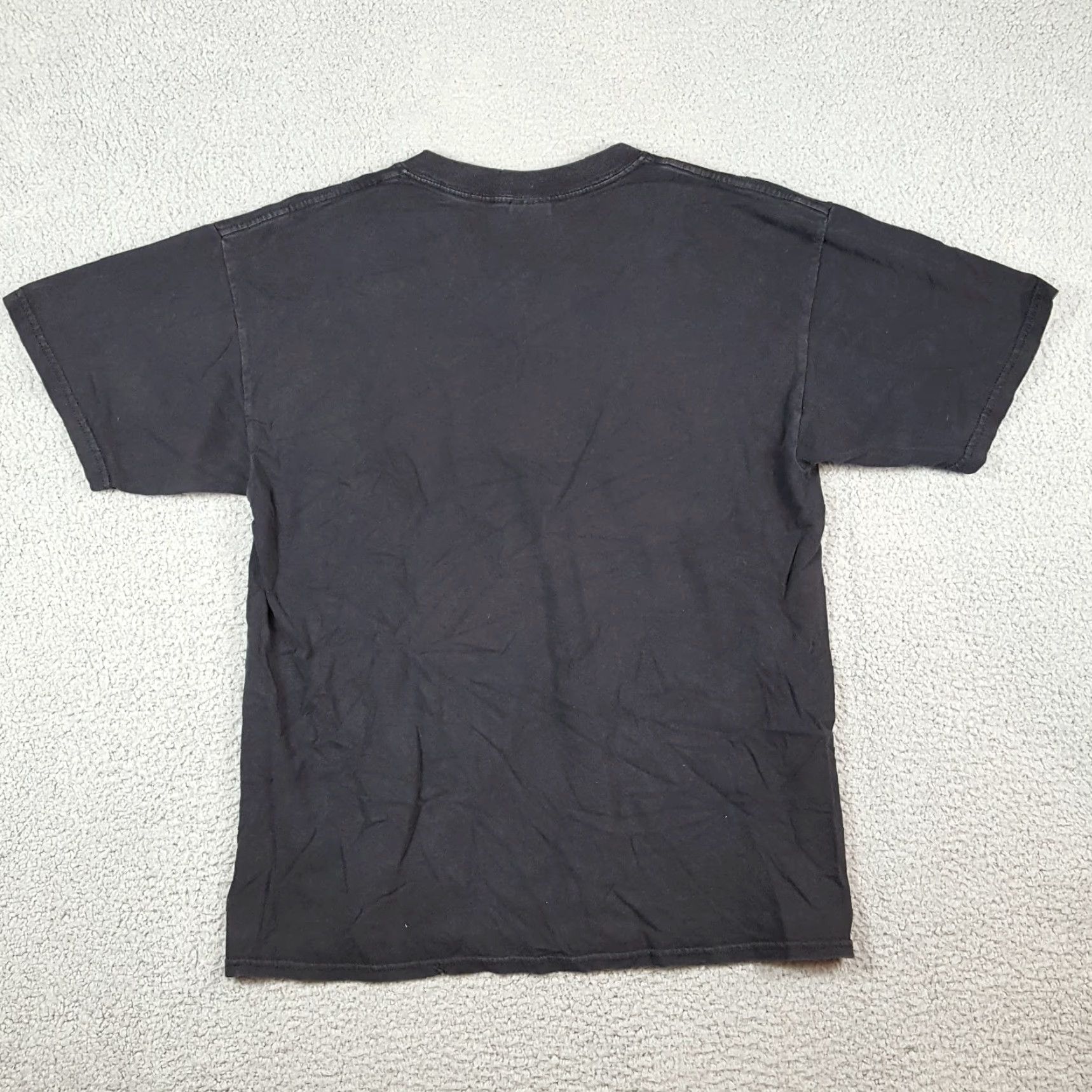 Gildan VINTAGE Y2K Faded Black Kidnapped Myself Funny Ransom Note Mens Size L Retro T Shirt Size US L / EU 52-54 / 3 - 4 Thumbnail