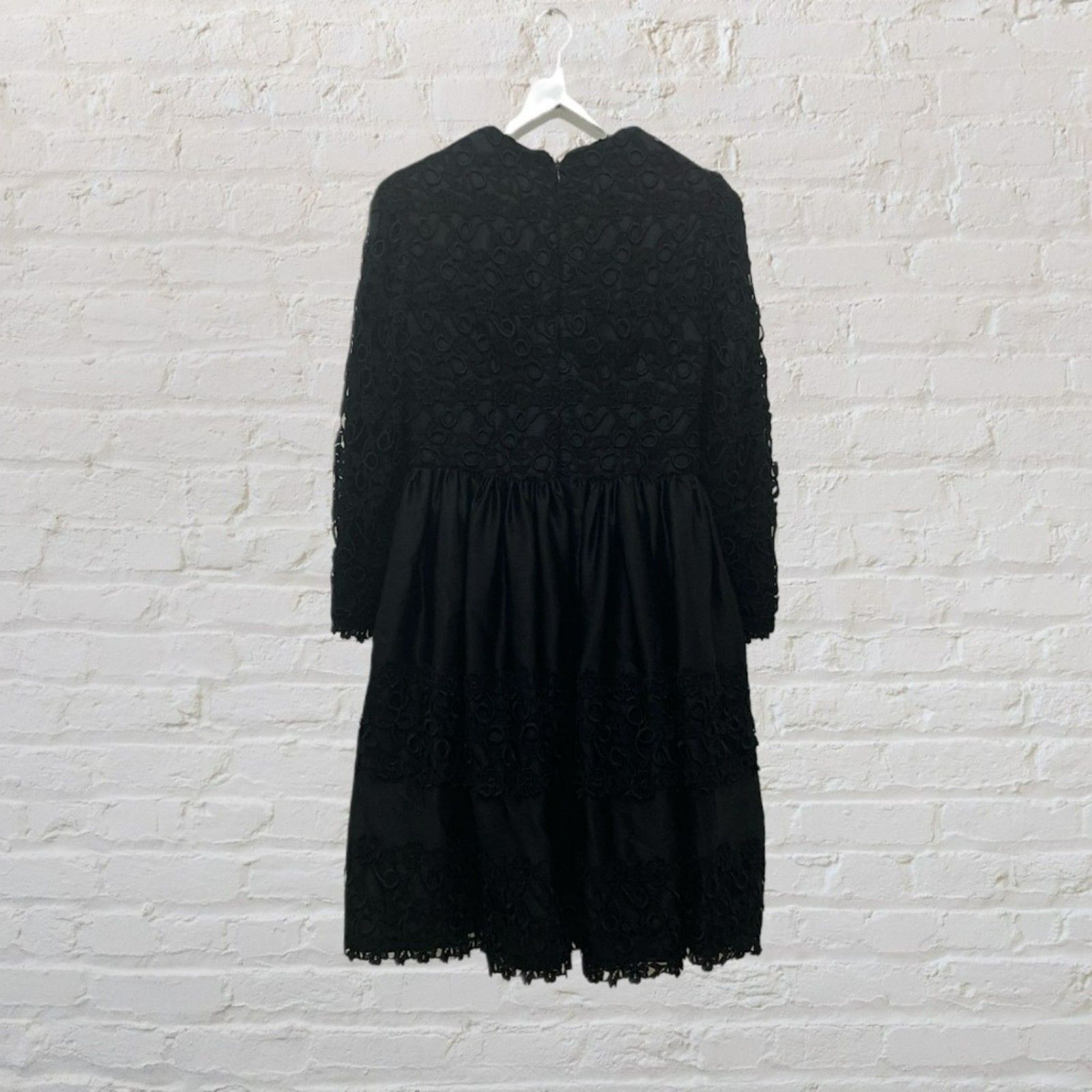Other RARE Vintage 70s Richilene Silk Cocktail Dress - Size 4 Size S / US 4 / IT 40 - 3 Thumbnail