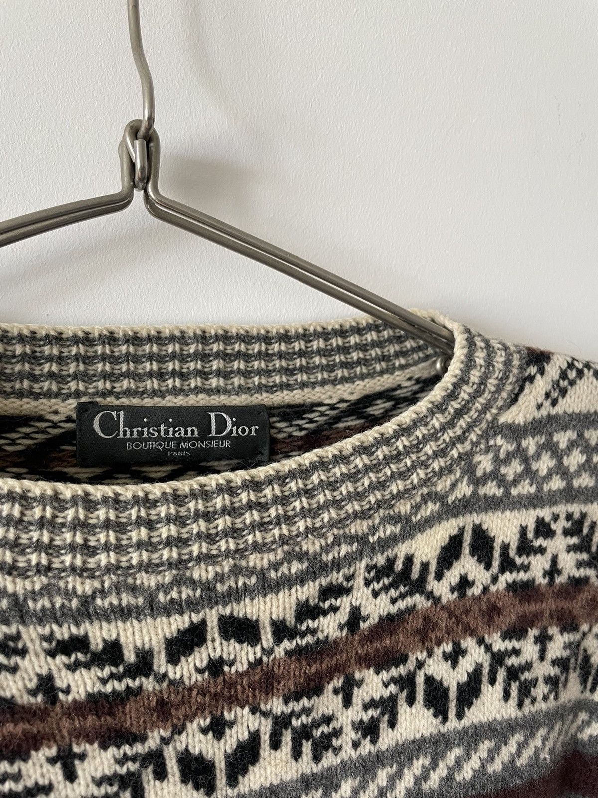 Dior christian dior boutique paris scotland lana wool Size US M / EU 48-50 / 2 - 3 Thumbnail
