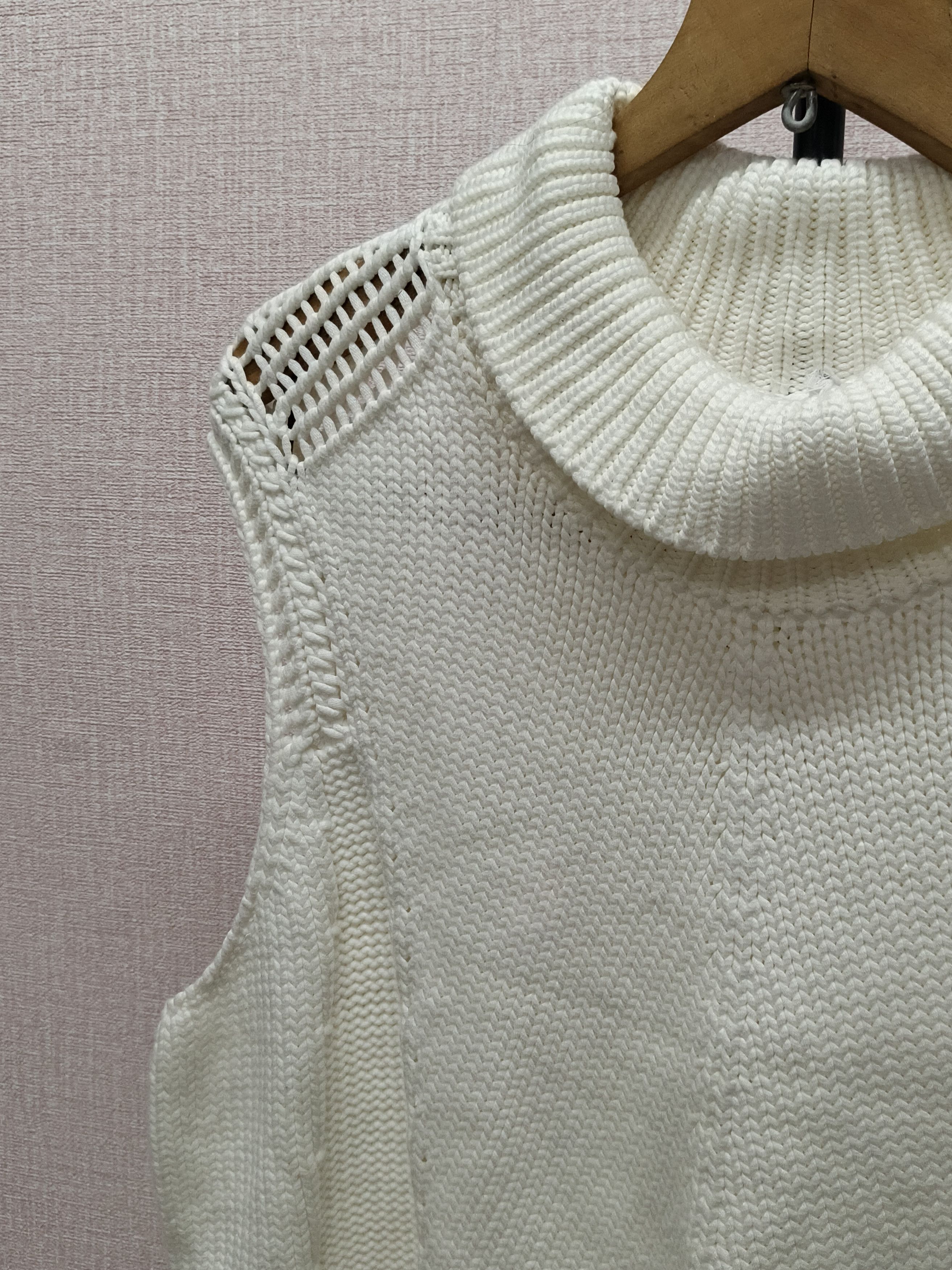 Helmut Lang Helmut Lang Knitted Sleeveless Size S / US 4 / IT 40 - 5 Thumbnail