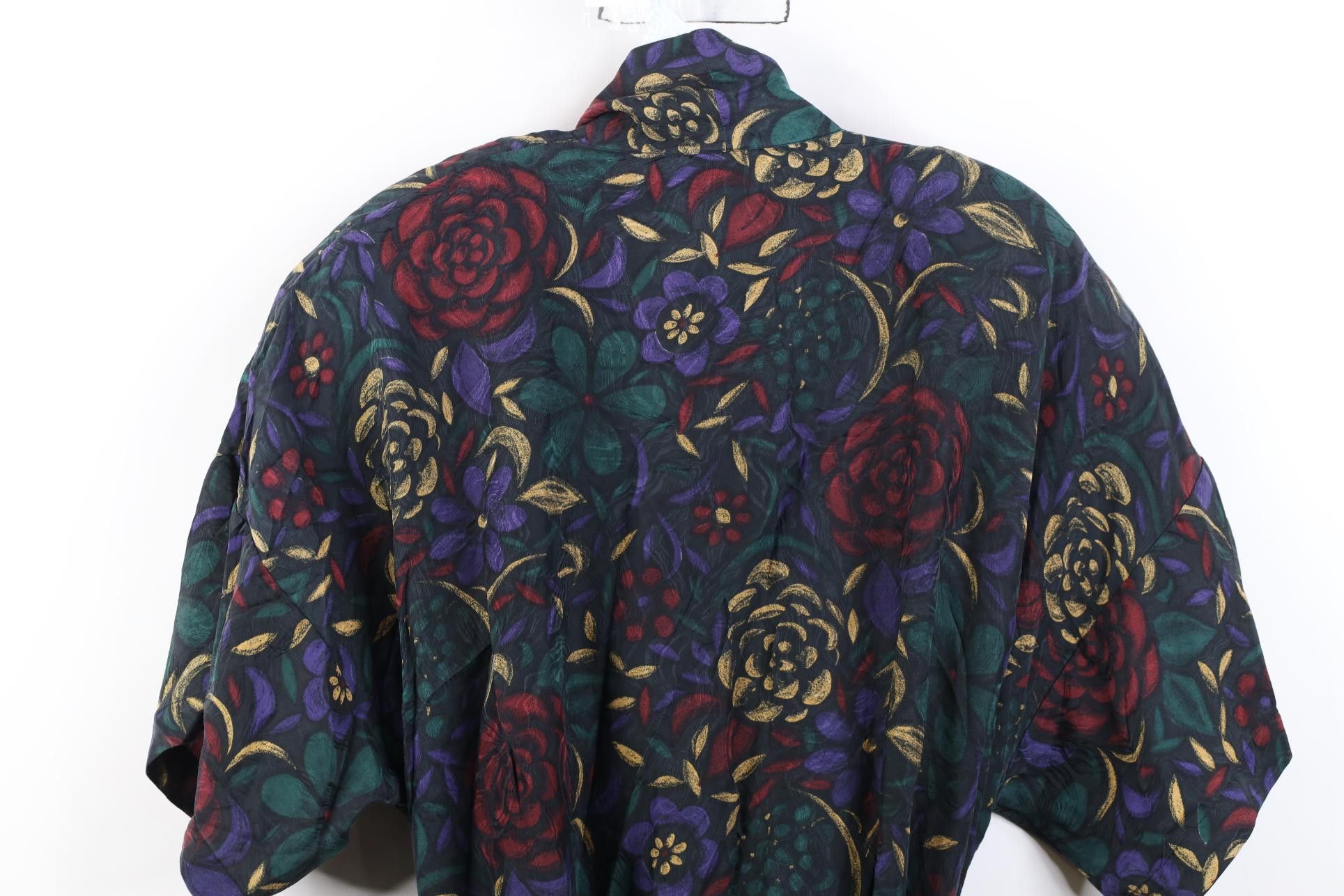 Vintage Vintage 90s Streetwear Rose Belted Bath Robe Loungewear Size ONE SIZE - 12 Thumbnail