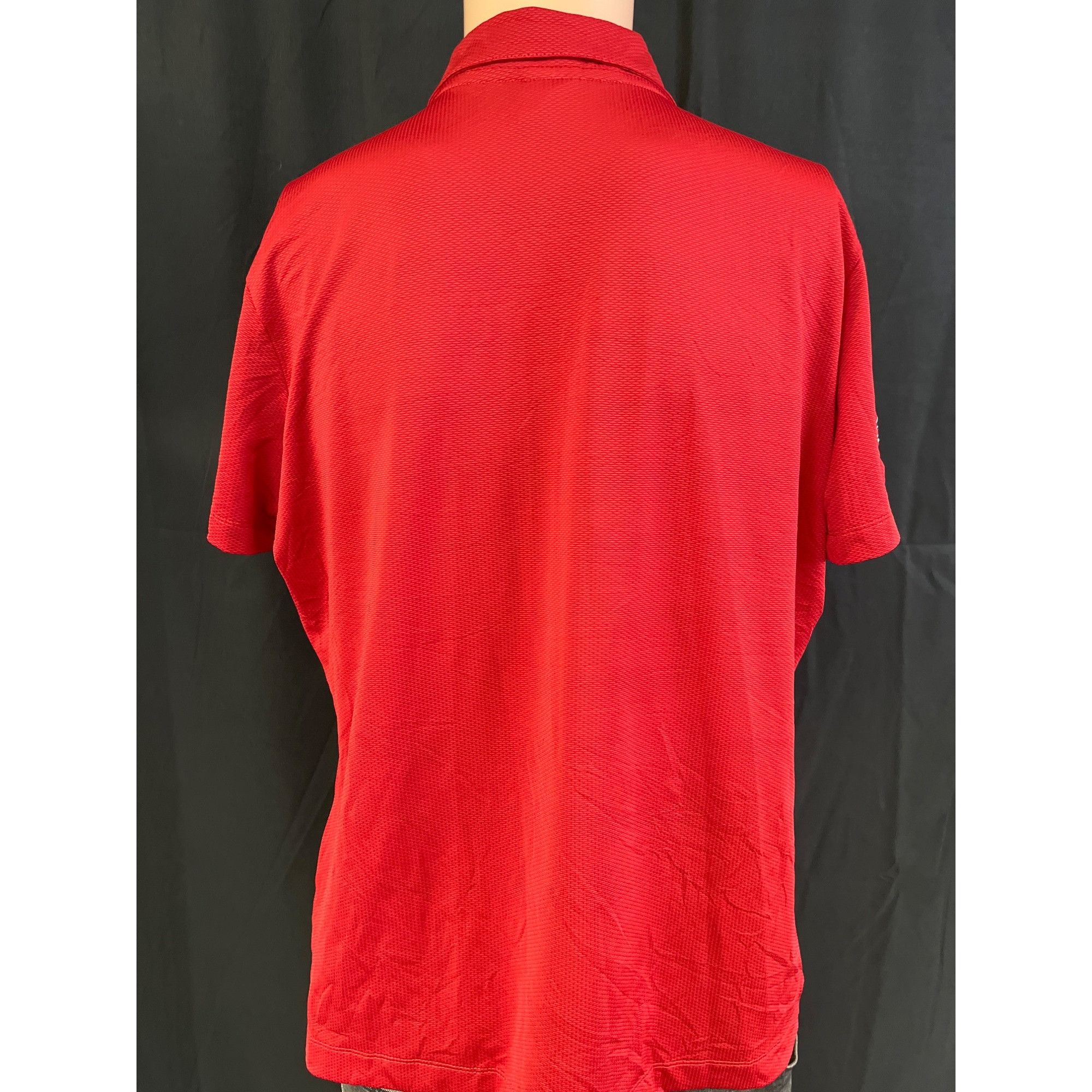 Nike Nike Golf Men's Red Golf Shirt/Polo Size XL SKU 4096 Size US XL / EU 56 / 4 - 2 Thumbnail