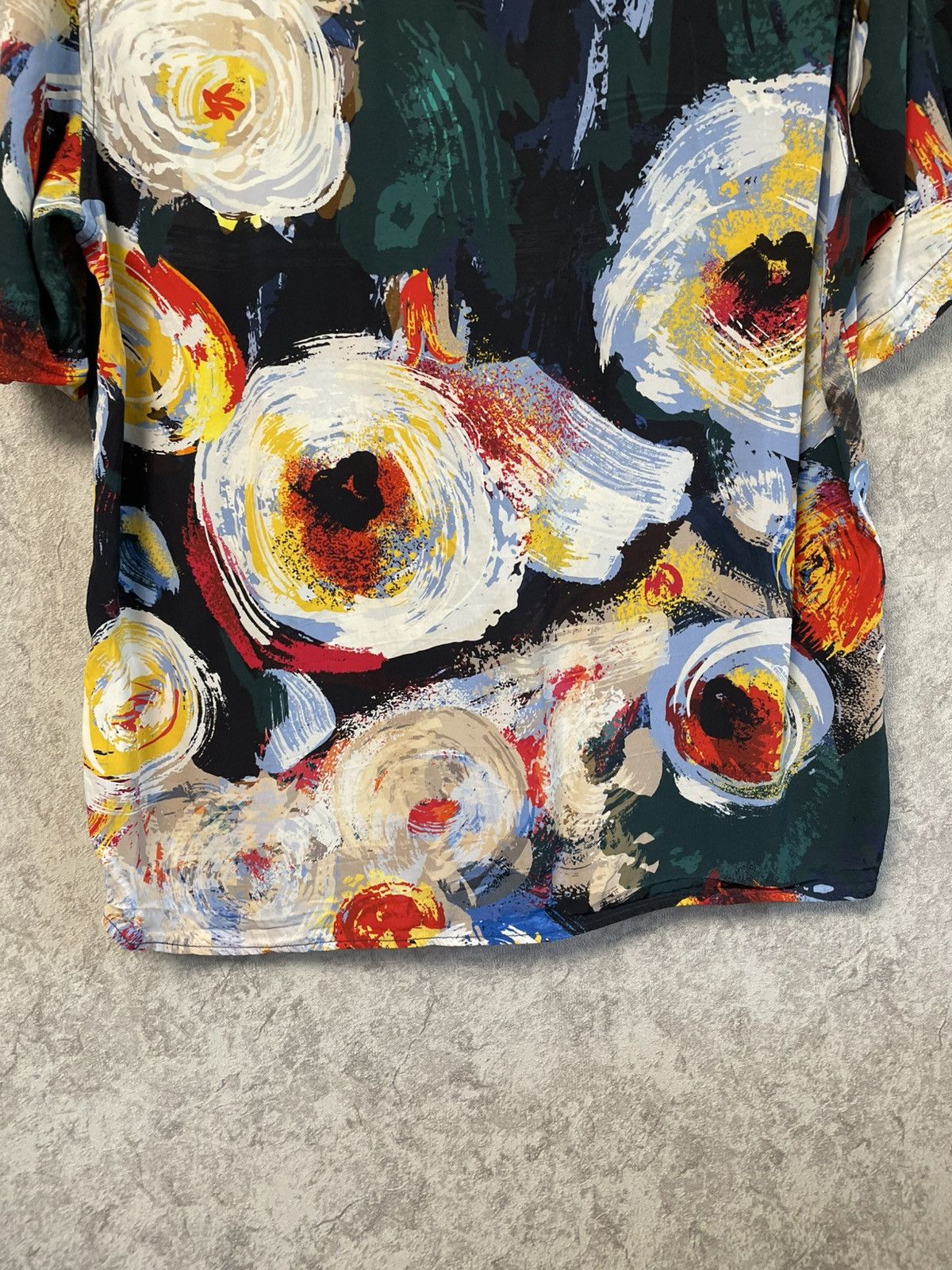 Aime Leon Dore Aime Leon Dore ALD Floral Brush Stroke Leisure Shirt Size US M / EU 48-50 / 2 - 17 Thumbnail