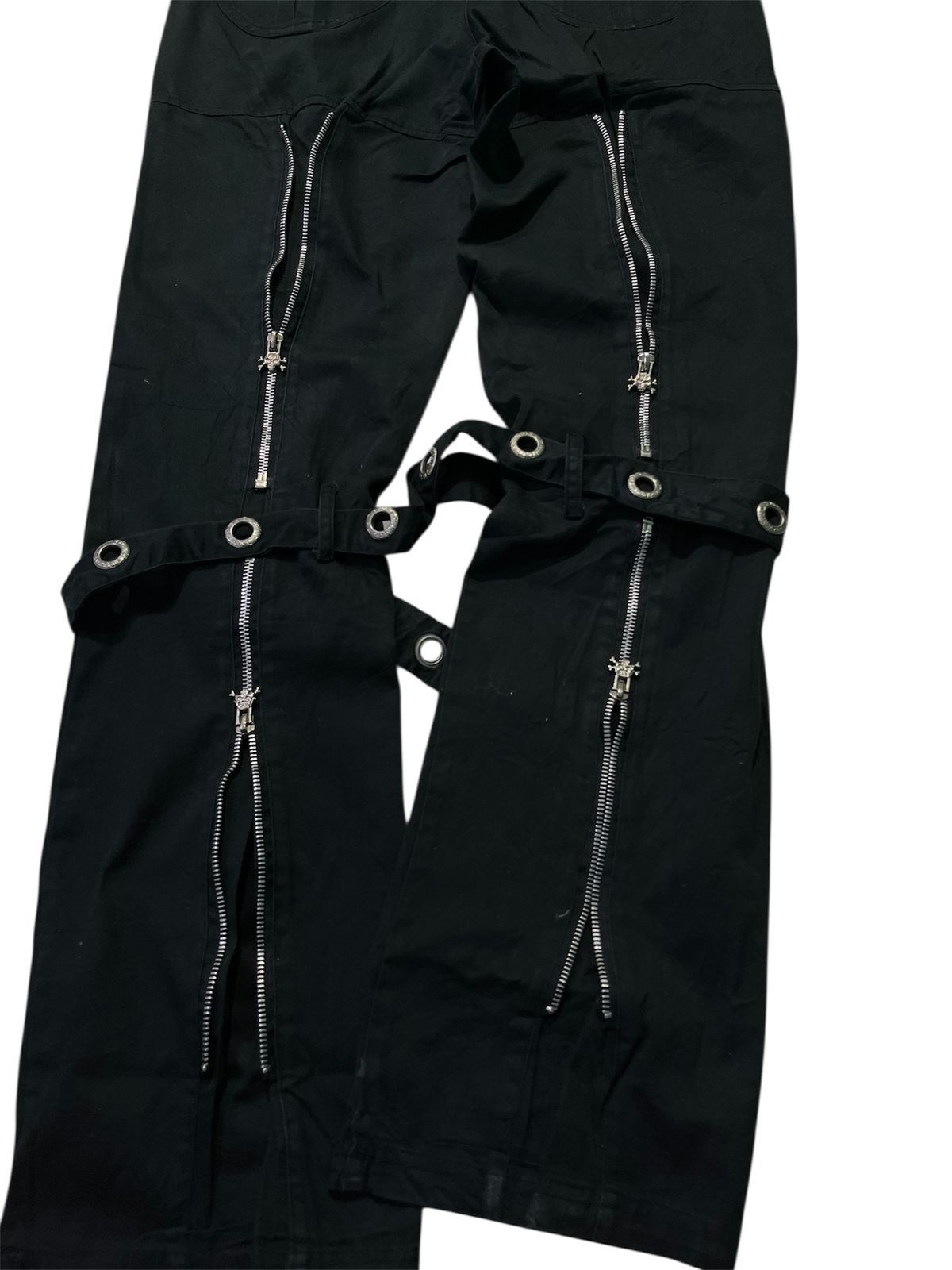 Japanese Brand MAD PUNK Bondage Pants Size US 32 / EU 48 - 2 Thumbnail