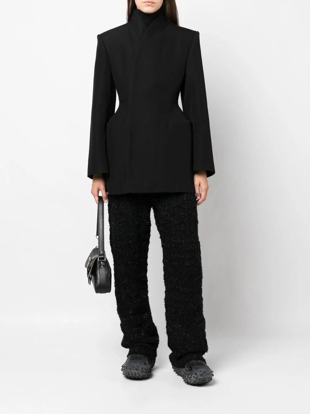 Balenciaga o1y0625 Casual Pant in Black Size 25" / US 0 / IT 36 - 5 Thumbnail