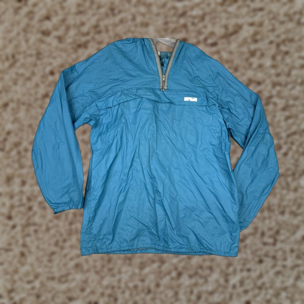 Helly Hansen VINTAGE Helly Hansen Jacket Mens XL Blue Windbreaker 1/4 Zip Hooded Nylon Outdoor Coat Size US XL / EU 56 / 4 - 1 Thumbnail