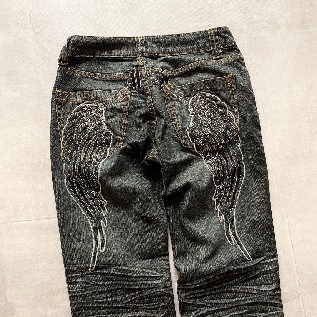 Undercover Y2K Wings Hysteric Glamour Style Punk Jeans Ed Hardy Vibe Size 30" / US 8 / IT 44 - 4 Thumbnail