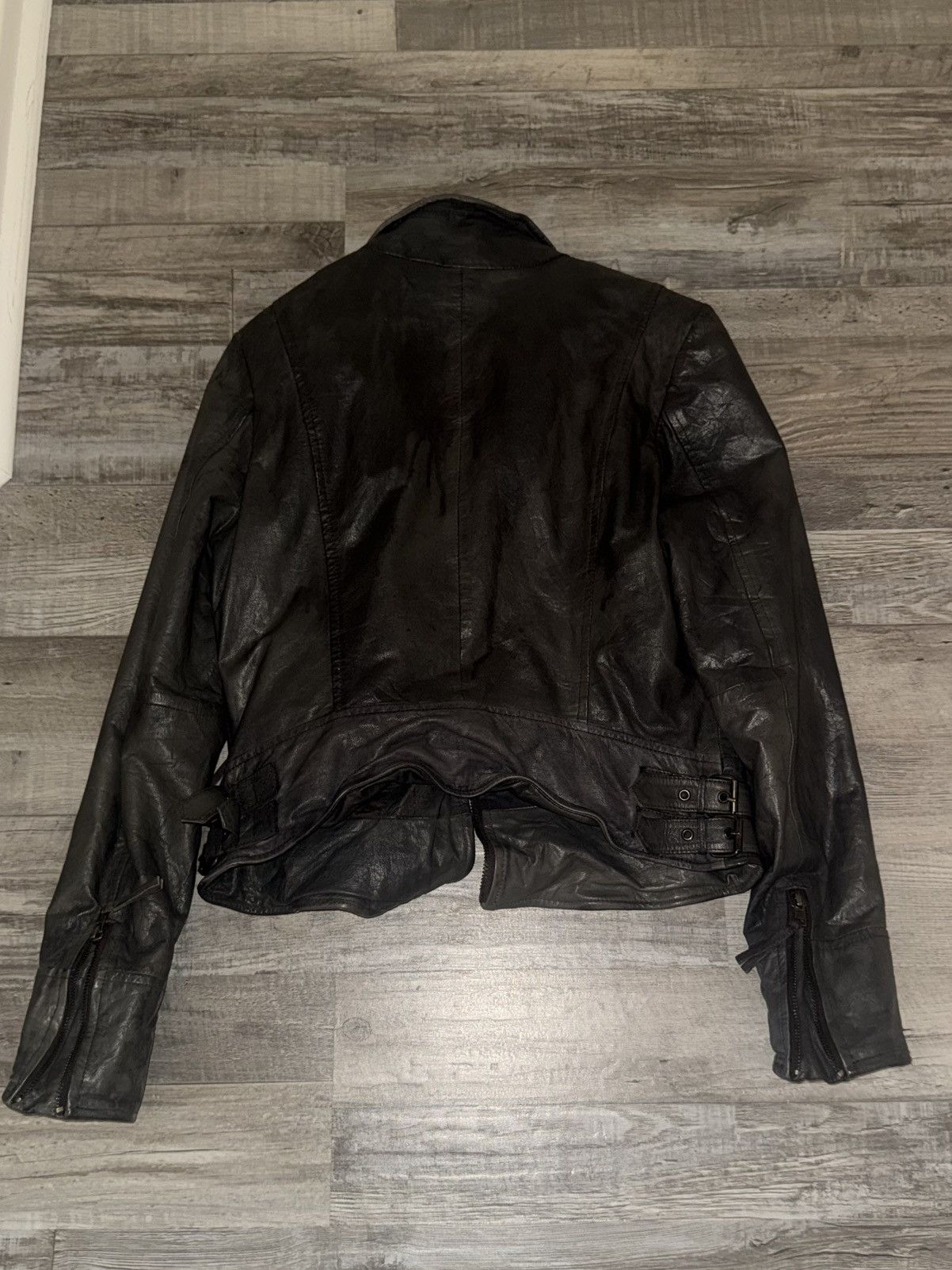 Muubaa Muubaa Goat Skin Leather Jacket Size S / US 4 / IT 40 - 2 Thumbnail