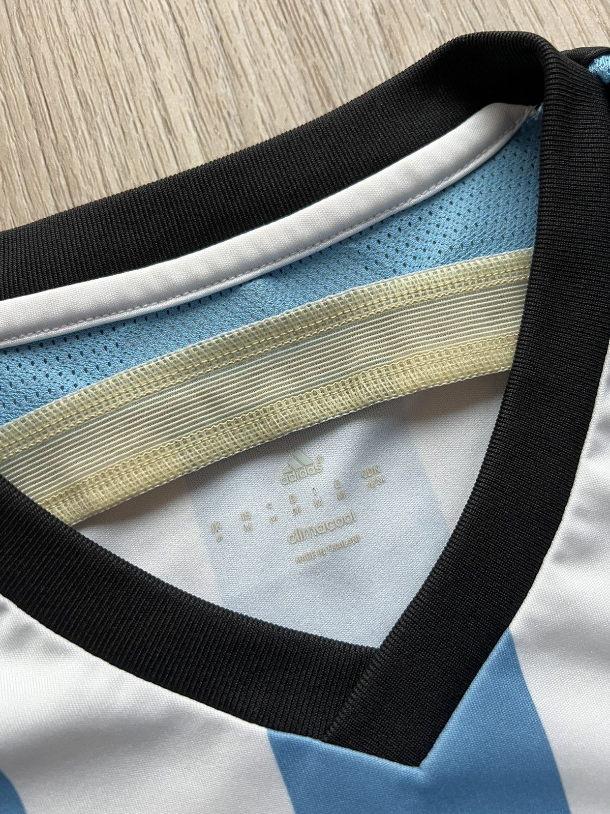 Adidas × Vintage Adidas 2014 Home Argentina Soccer T-Shirt Football Jersey Size US M / EU 48-50 / 2 - 8 Thumbnail