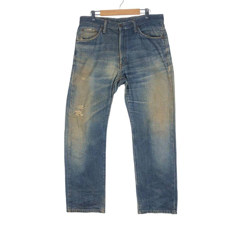 Edwin × Vintage Vintage Edwin Extra Extreme 403 Mudwash Distressed Denim Size US 34 / EU 50 - 1 Thumbnail