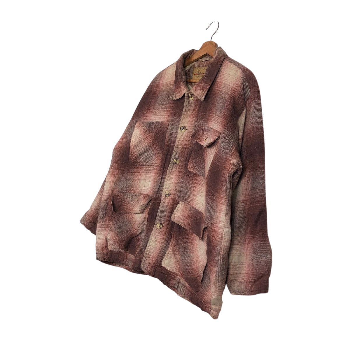 Hysteric Glamour 📌Vintage Shirt Button Jacket Shearling Tartan Design Size US L / EU 52-54 / 3 - 3 Thumbnail