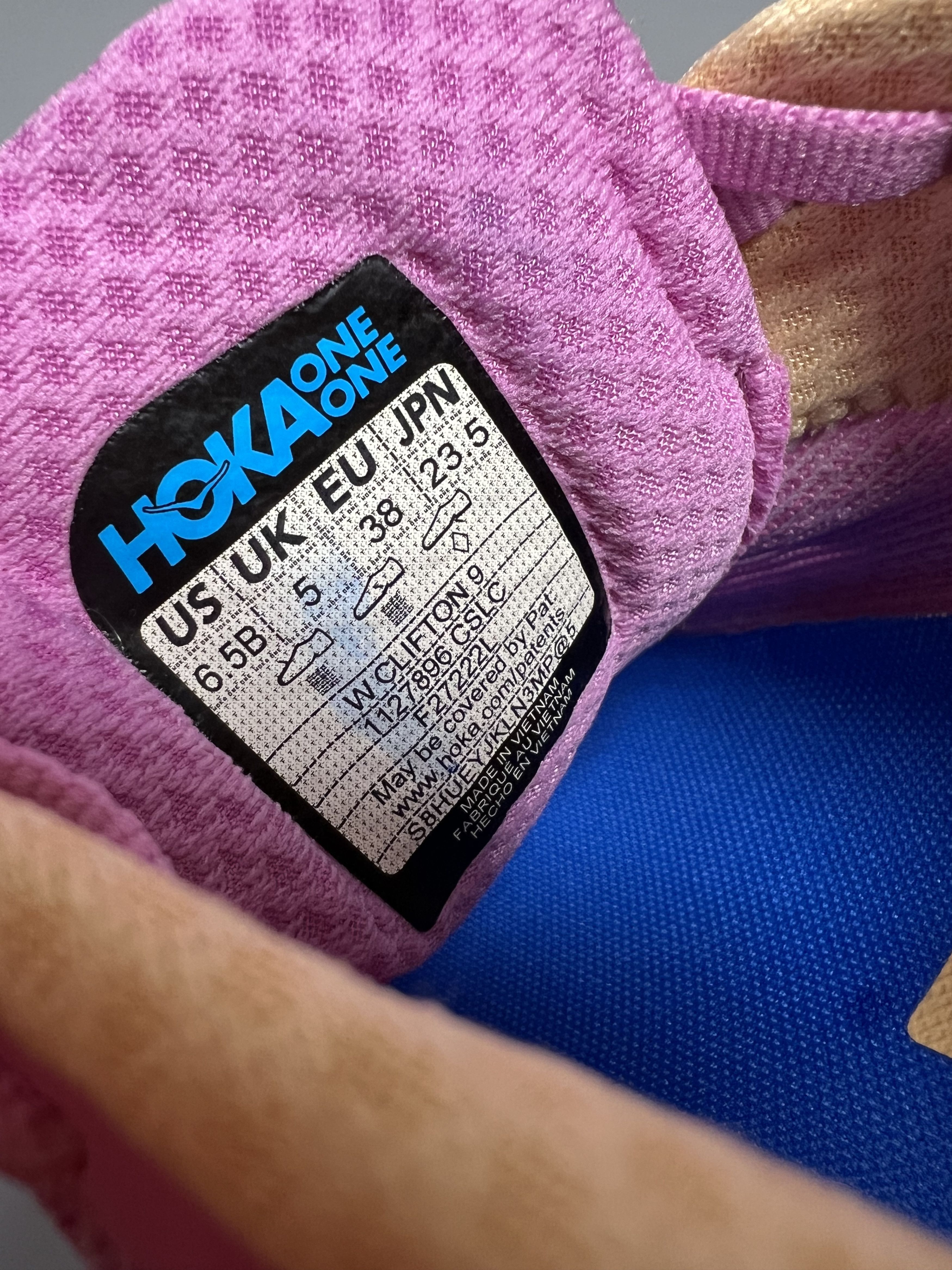Hoka 6.5B Hoka One One Clifton 9 Running Shoes Walking Gym Size US 6.5 / IT 36.5 - 10 Thumbnail