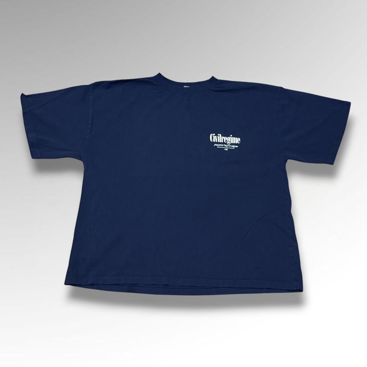 Civil Regime Civil Regime Roses From Concrete Navy Tee Size US L / EU 52-54 / 3 - 2 Thumbnail