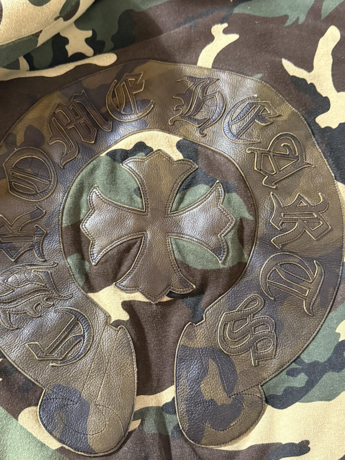 Chrome Hearts Flooded Patch Horseshoe Camouflage Zip Up Hoodie Sz. XL Size US XL / EU 56 / 4 - 6 Thumbnail