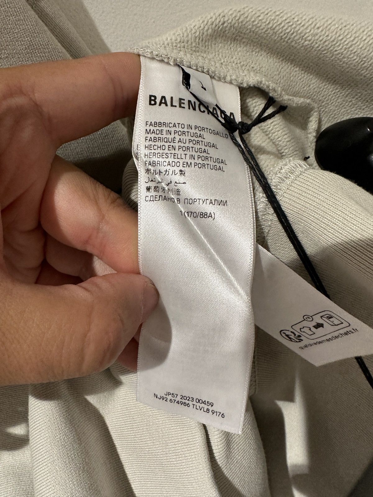 Balenciaga Balenciaga College Print Hoodie Size US XXL / EU 58 / 5 - 4 Thumbnail