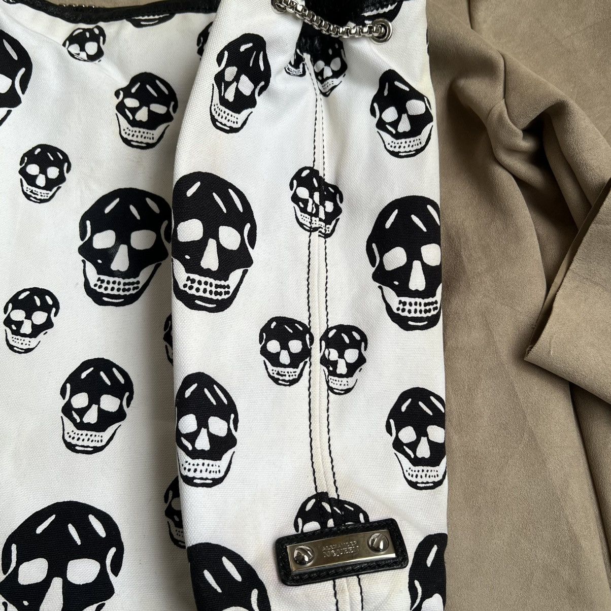 Alexander McQueen Authentic alexander mcqueen white skull tote bag Size ONE SIZE - 7 Thumbnail