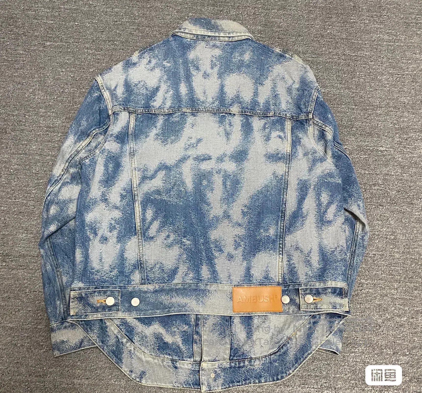 Ambush Design AMBUSH Jacquard Washed Denim Jacket. Size US S / EU 44-46 / 1 - 2 Thumbnail