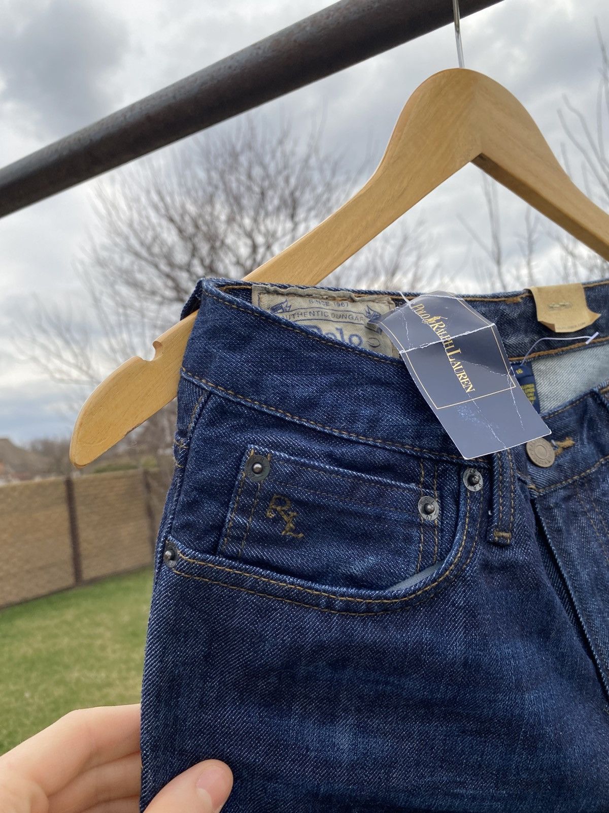 Polo Ralph Lauren Polo Ralph Lauren Authentic Dungarees Jeans Vintage W30 L32 Size 38" / US 16 / IT 52 - 4 Thumbnail