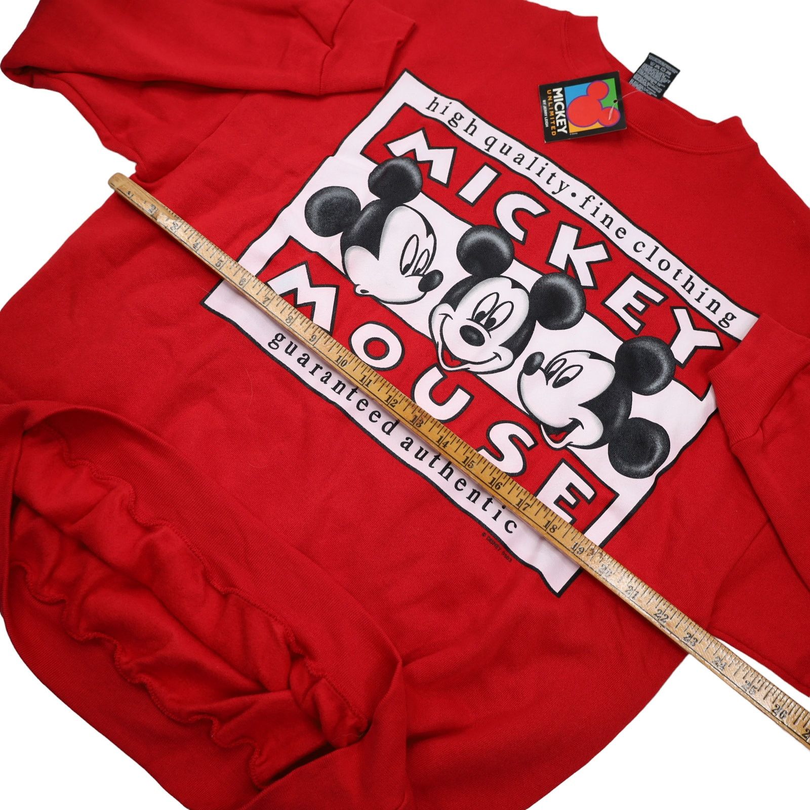 Disney × Vintage NWT Vintage Mickey Mouse Graphic Sweatshirt Size US XL / EU 56 / 4 - 7 Thumbnail