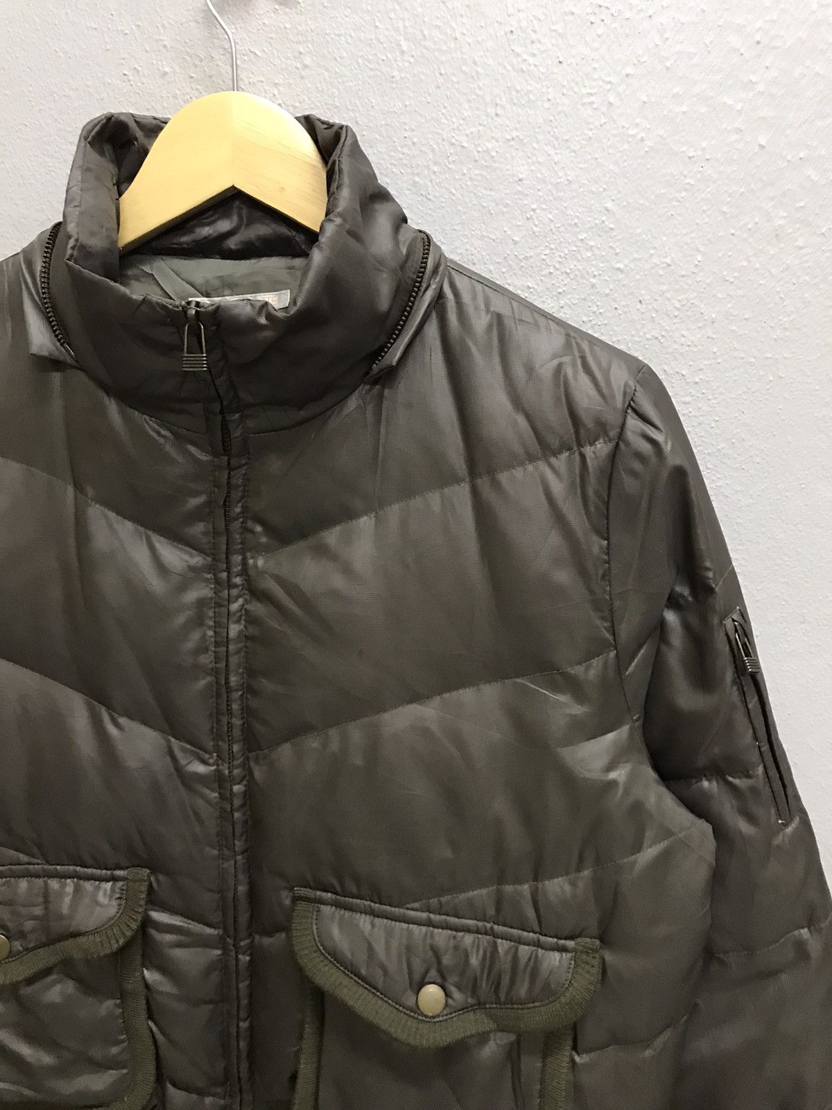 Japanese Brand ELLE PLANETE DOUBLE POCKET BOMBER JACKET Size US S / EU 44-46 / 1 - 5 Thumbnail