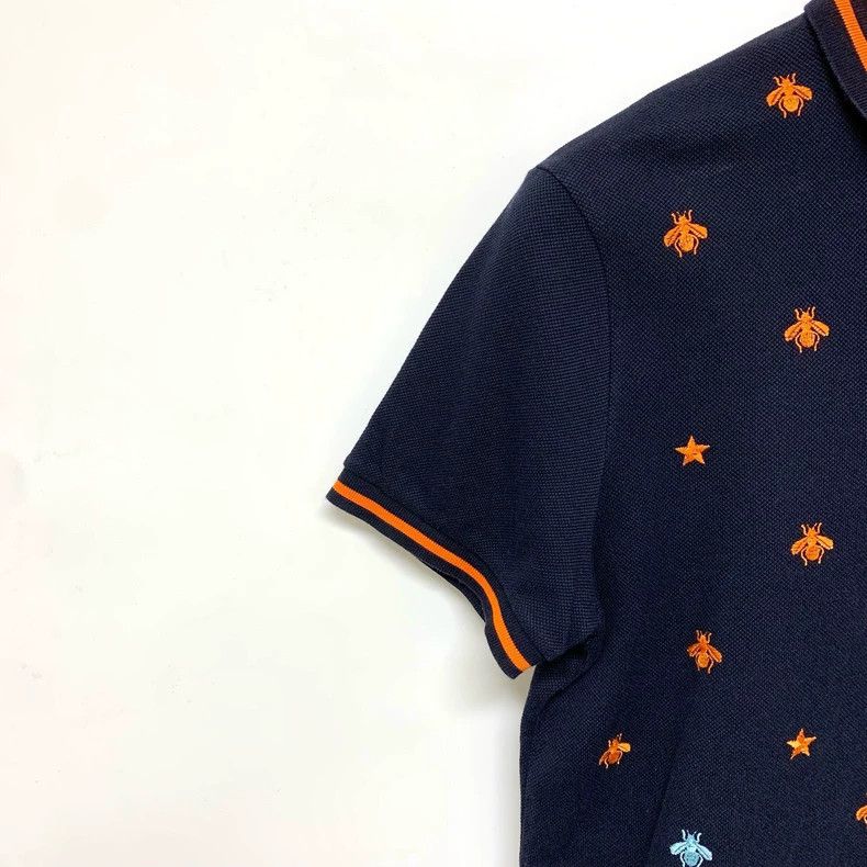 Gucci Gucci Bee full-print polo shirt 2503-Nextarrow Size US L / EU 52-54 / 3 - 5 Thumbnail