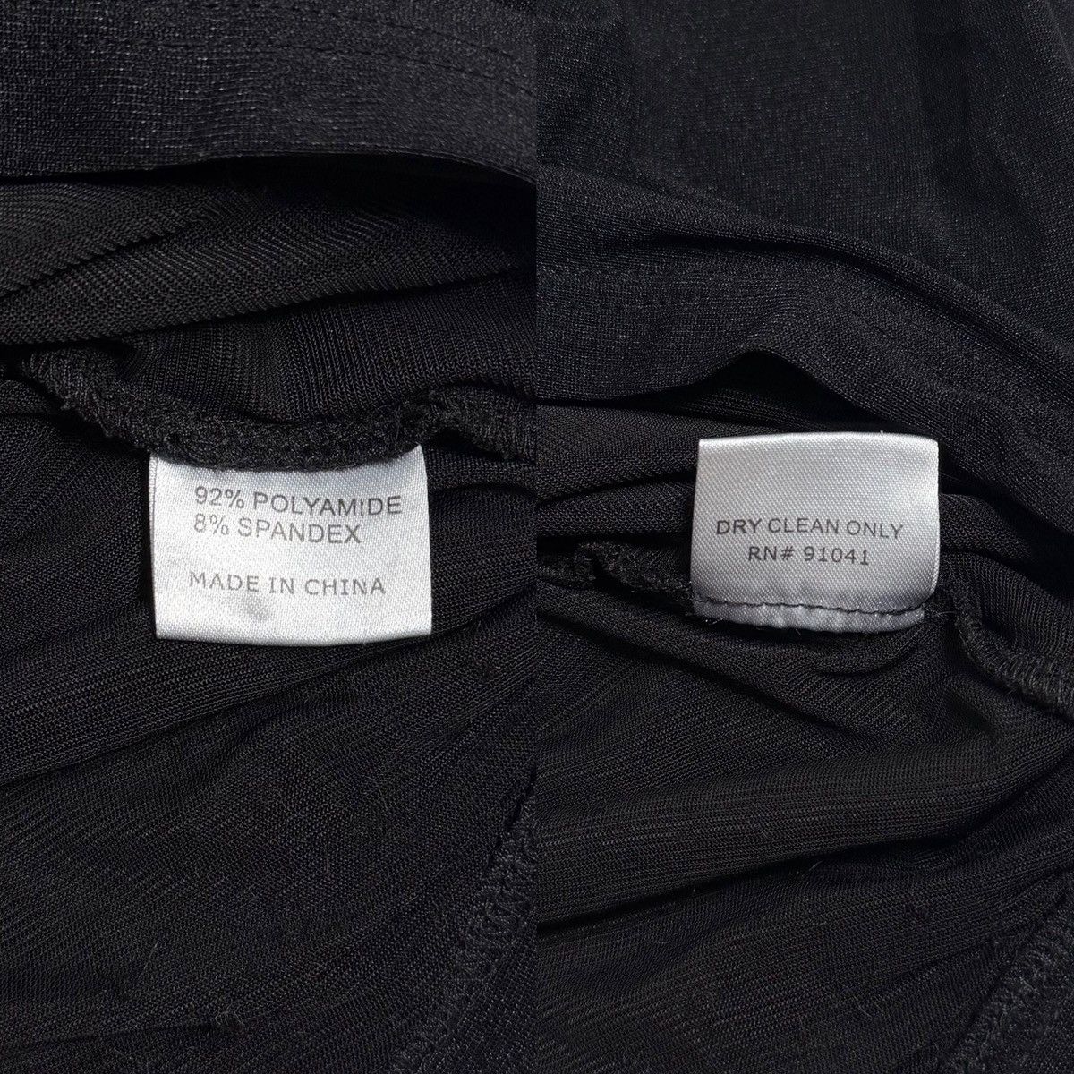 Other Vintage Juliette Black Draped Cowl Neck Blouse w/ Waist Tie Size M / US 6-8 / IT 42-44 - 5 Thumbnail