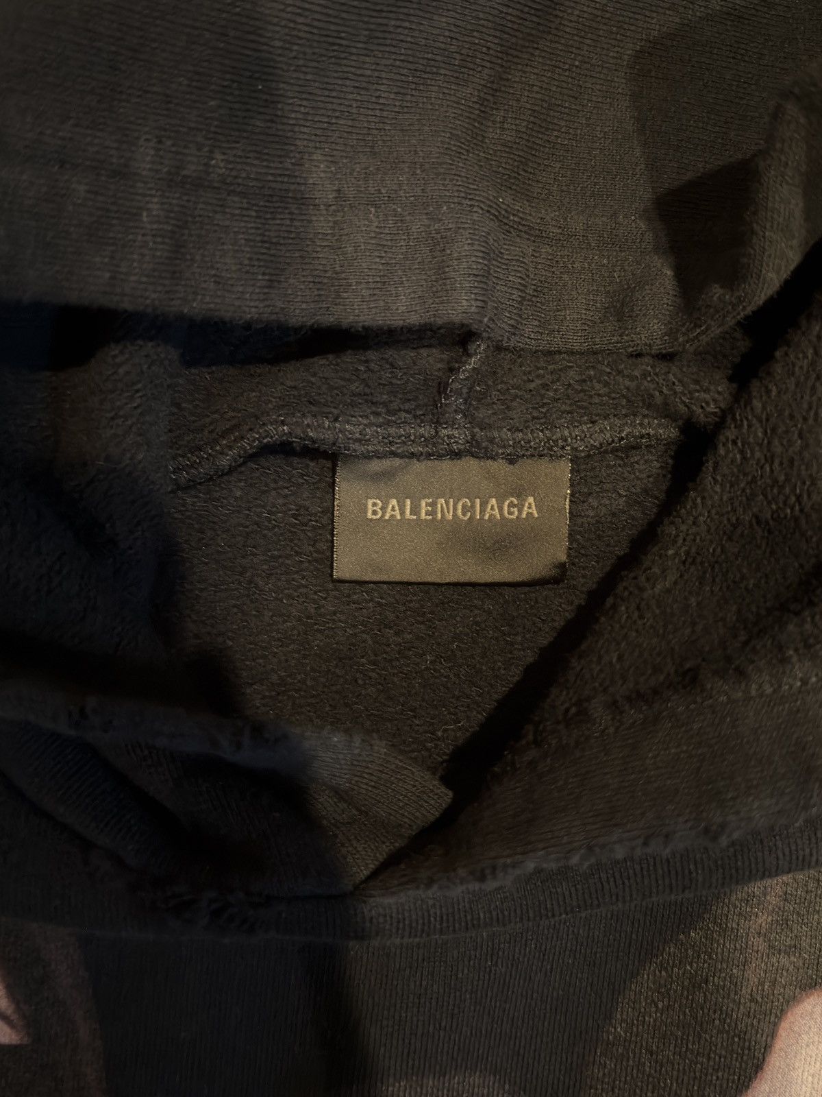 Balenciaga Balenciaga Kim Kardashian Hoodie — Black Size US XS / EU 42 / 0 - 3 Thumbnail