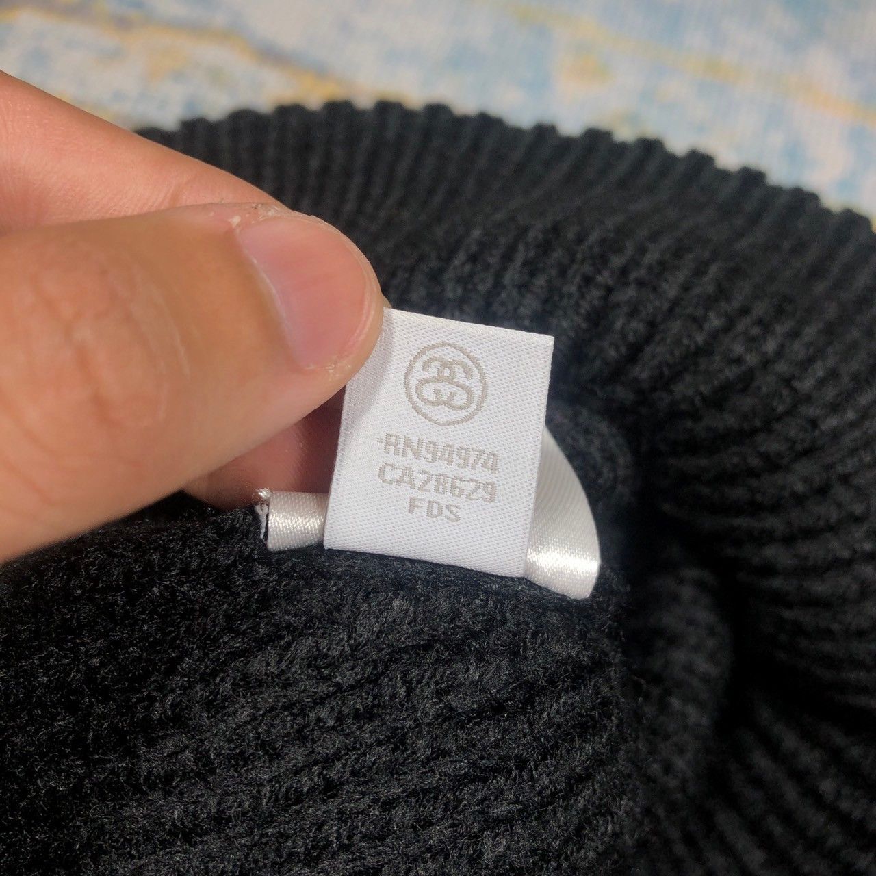 Stussy × Vintage Stussy Bars Logo Cuff Beanie Size ONE SIZE - 5 Thumbnail