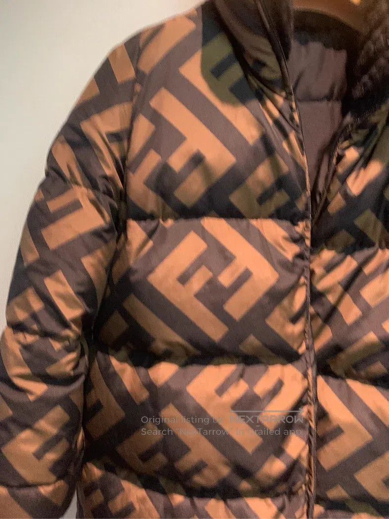 Fendi Fendi Logo-printed reversible goose down jacket Size S / US 4 / IT 40 - 2 Thumbnail