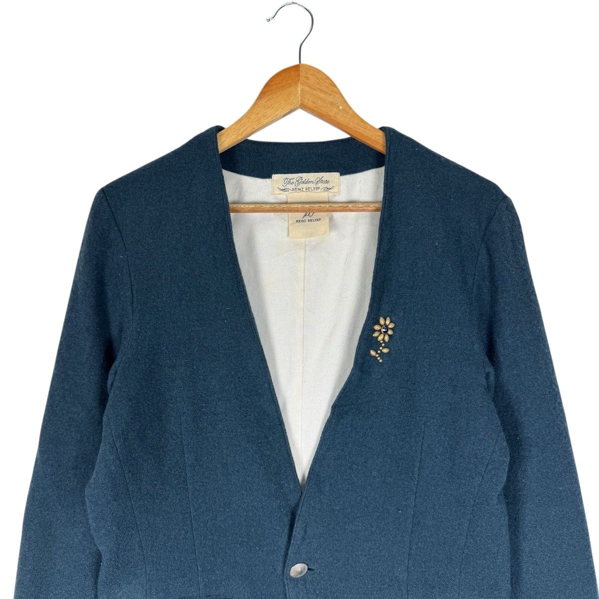 Remi Relief 🌟REMI RELIEF CARDIGAN WOOL JACKET Size US M / EU 48-50 / 2 - 2 Thumbnail